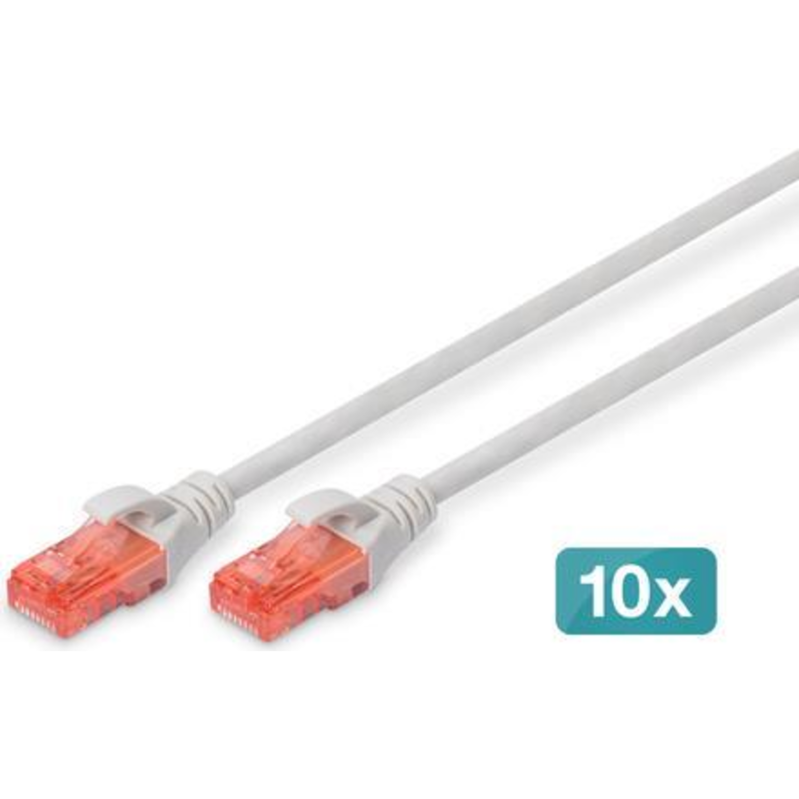 Digitus CAT 6 U-UTP Patch Cable LSZH 10 Pieces