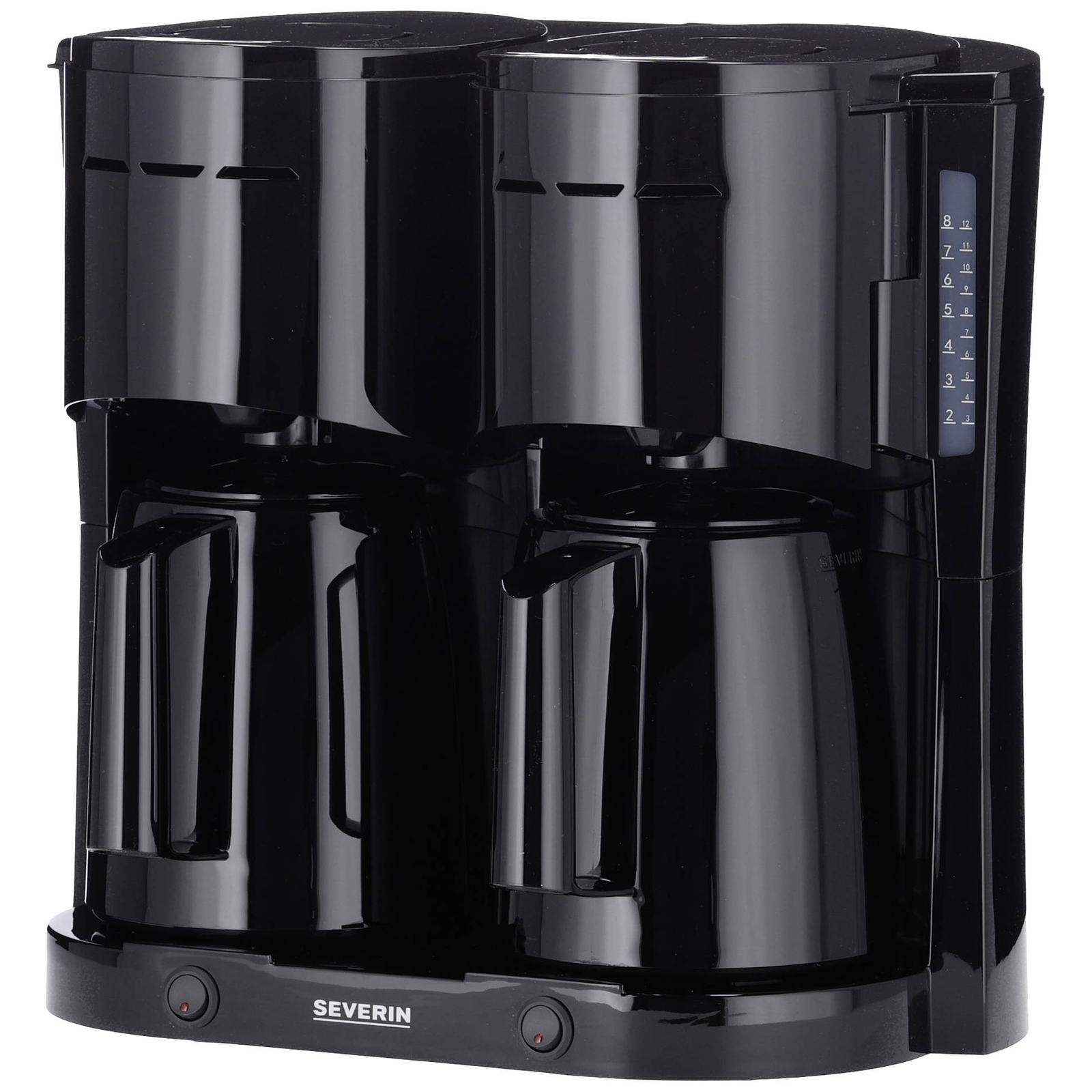 SEVERIN KA 9315 Black Duo Filter Coffee Maker