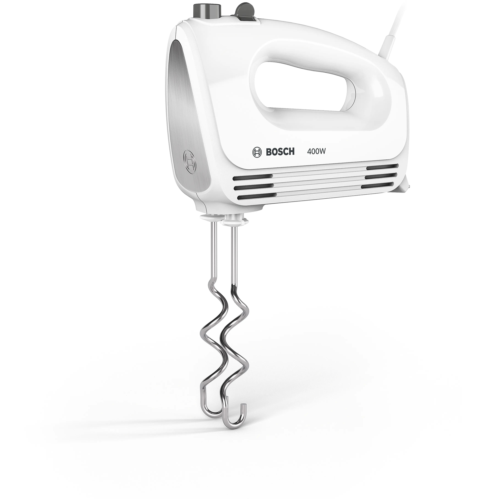 Bosch MFQ24200 mixer Hand mixer 400 W Brushed steel, White