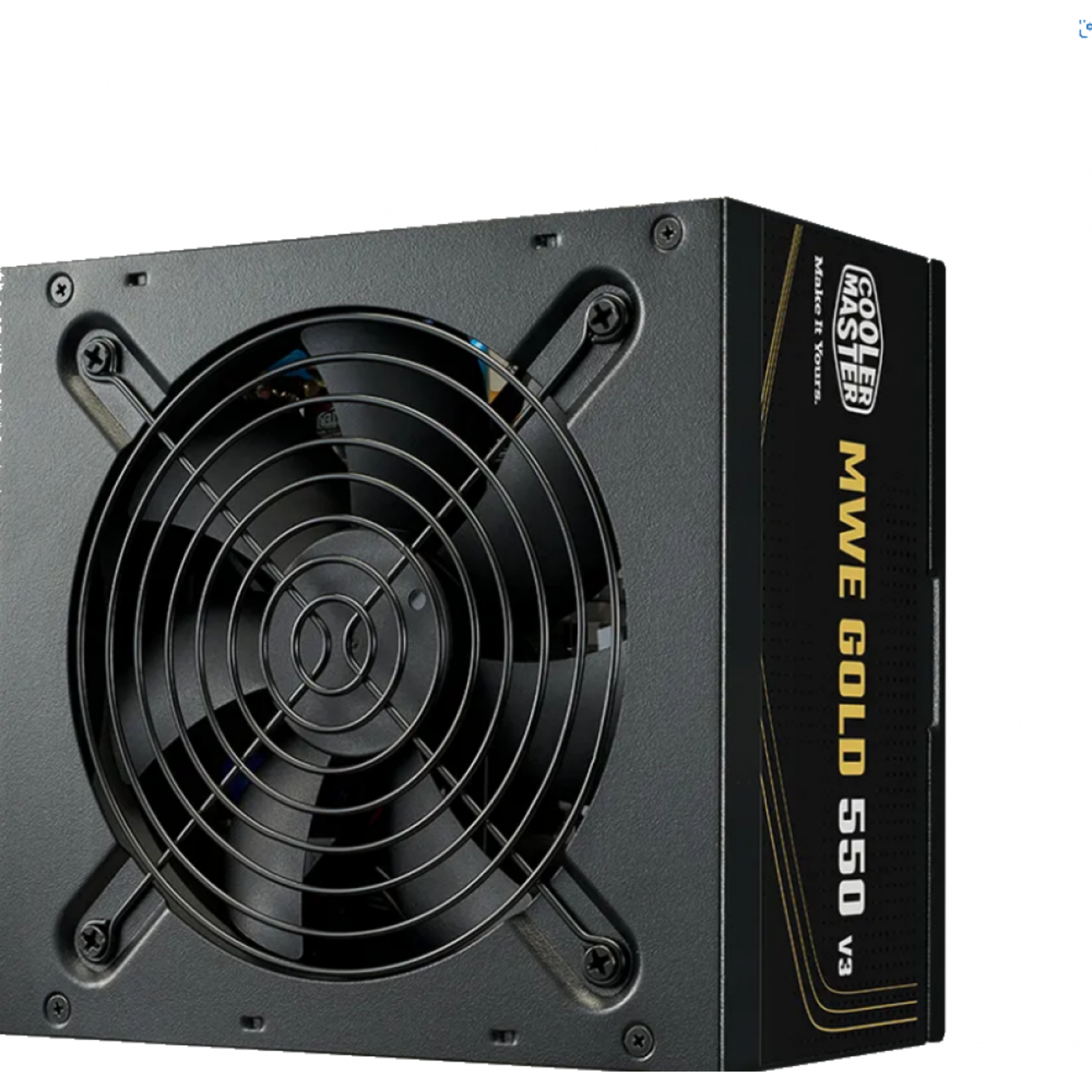 Cooler Master MWE gold V3 ATX Power Supply 550W (Black)