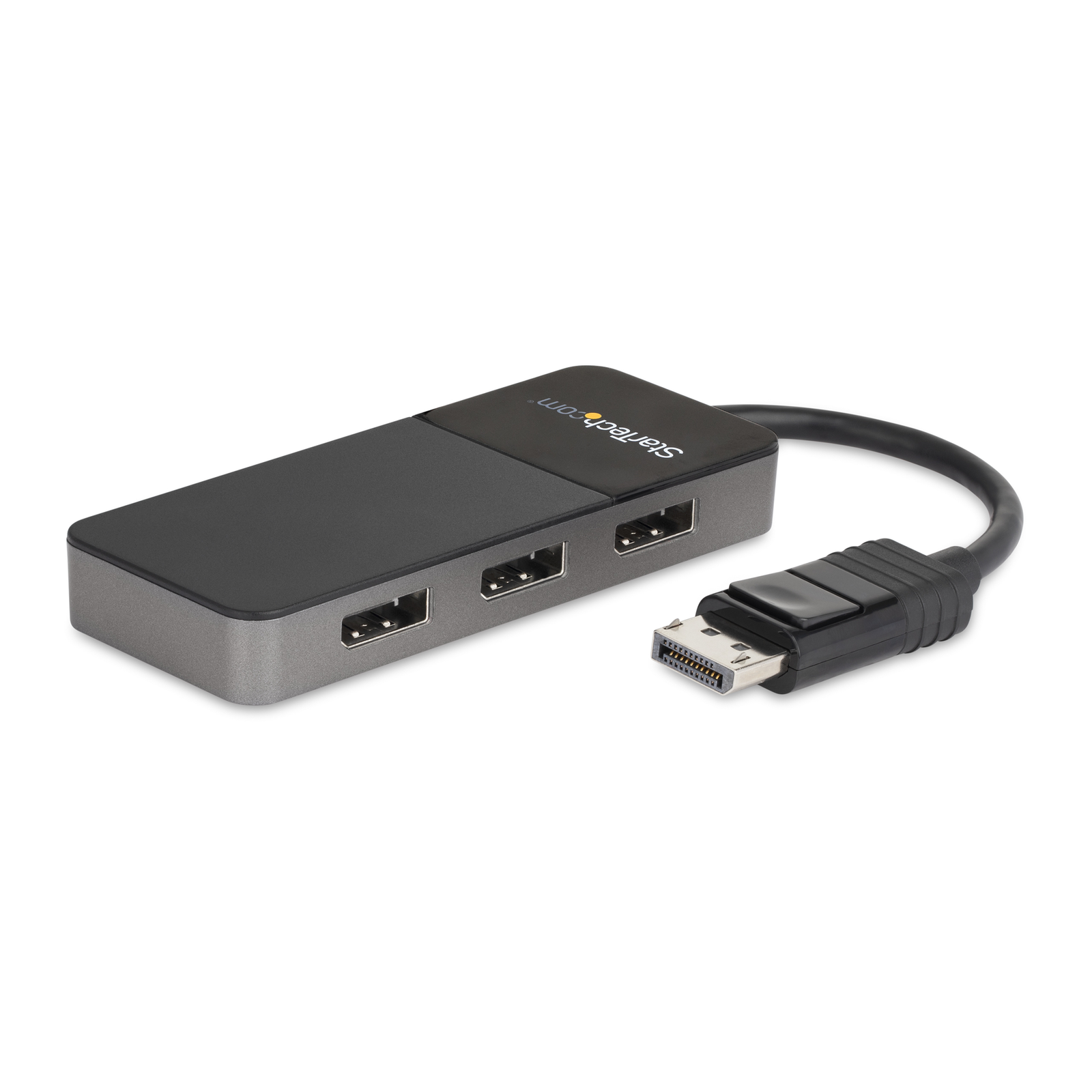 StarTech.com 3-Port Multi-Monitor DisplayPort Adapter DP to 3x DisplayPort 1.4 Splitter Triple