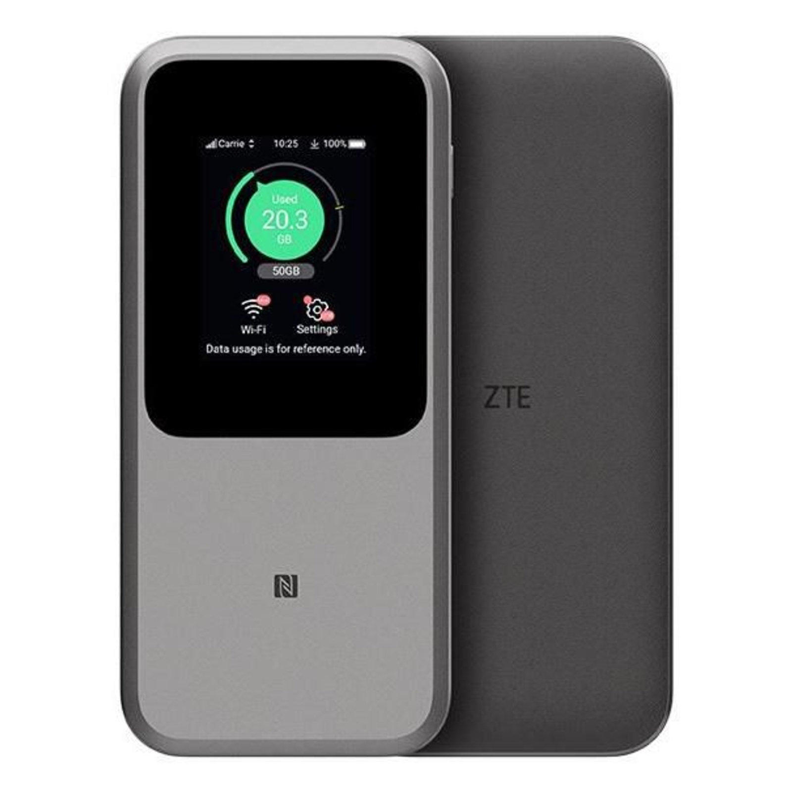 ZTE Mobile 5G-WLAN-Hotspot router 3800 MBits Grey