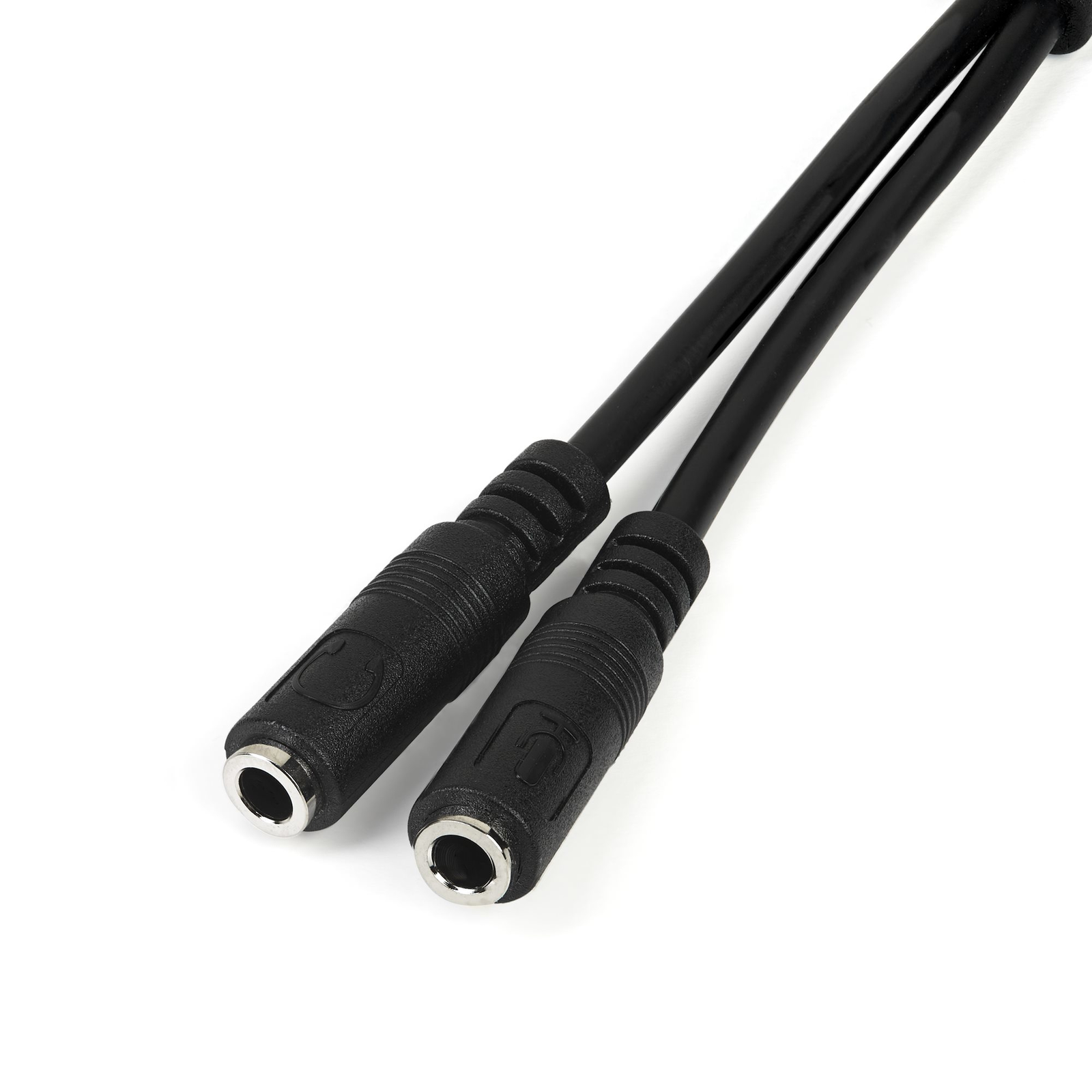 StarTech.com 2 X 3.5 Jack (Micro + Headphone) to 1 X 3.5 Jack Adapter (Black)
