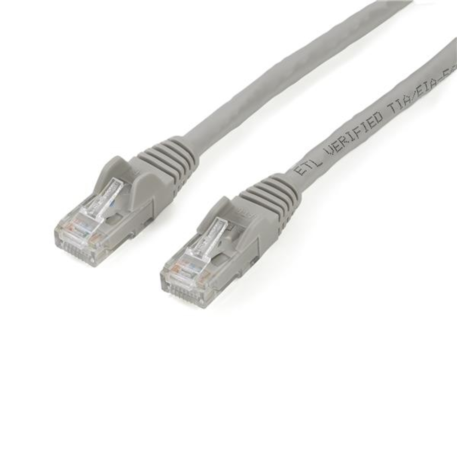StarTech.com 2m Cat6 Gigabit Snagless Patch Cable RJ45 UTP Network CablePredective Sleeve Cat 6 Grey