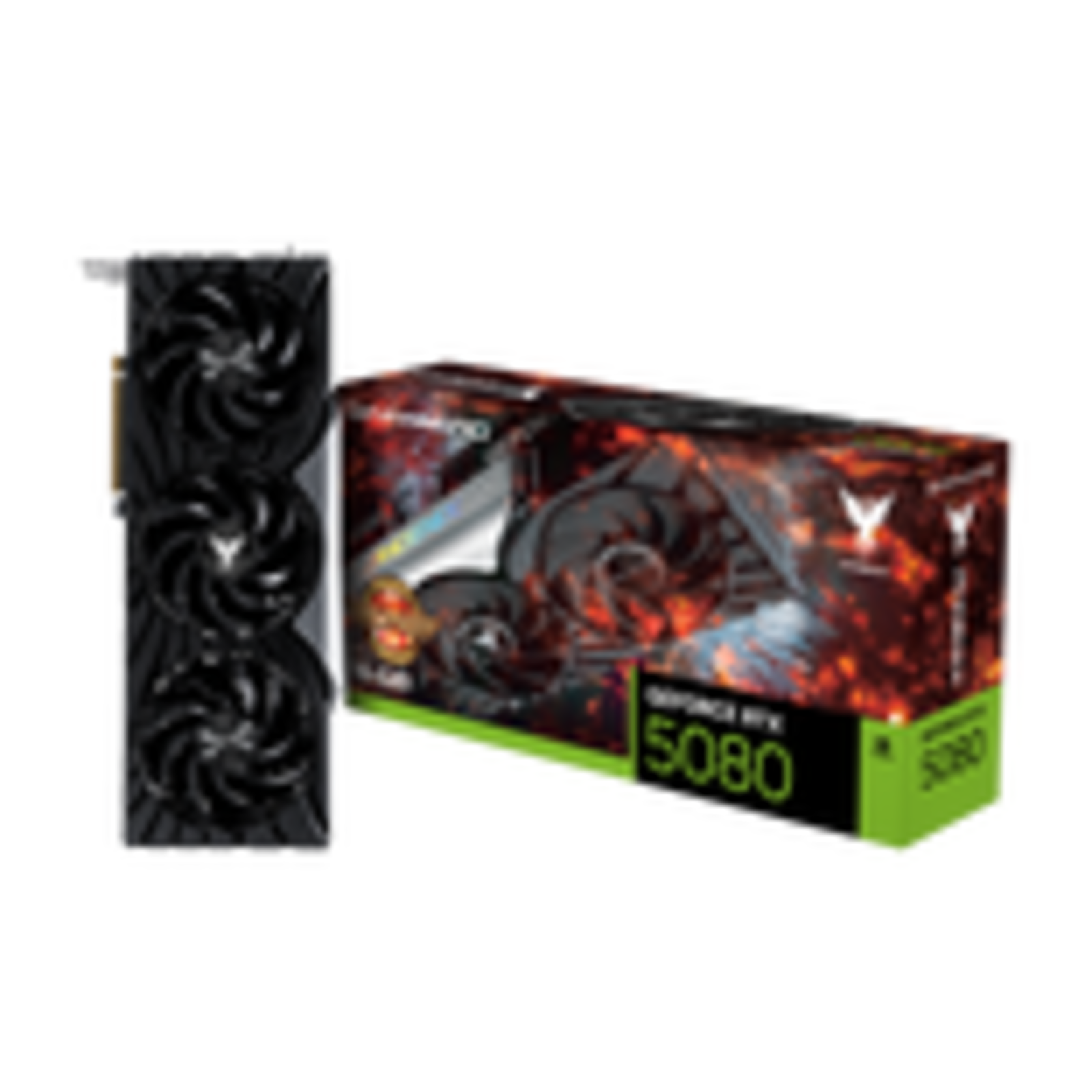 Gainward Nvidia RTX 5080 Phoenix GS 1 16GB GDDR7 RAM PCIe X16 HDMI 2.1 DisplayPort G-Sync