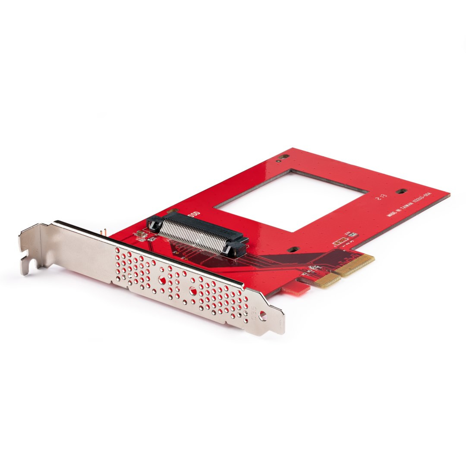 StarTech.com U.3 PCIe Adapter Card PCIe 4.0 X4 Adapter for 2.5 Inch U.3 NVMe SSDs SFF-TA-1001 PCI
