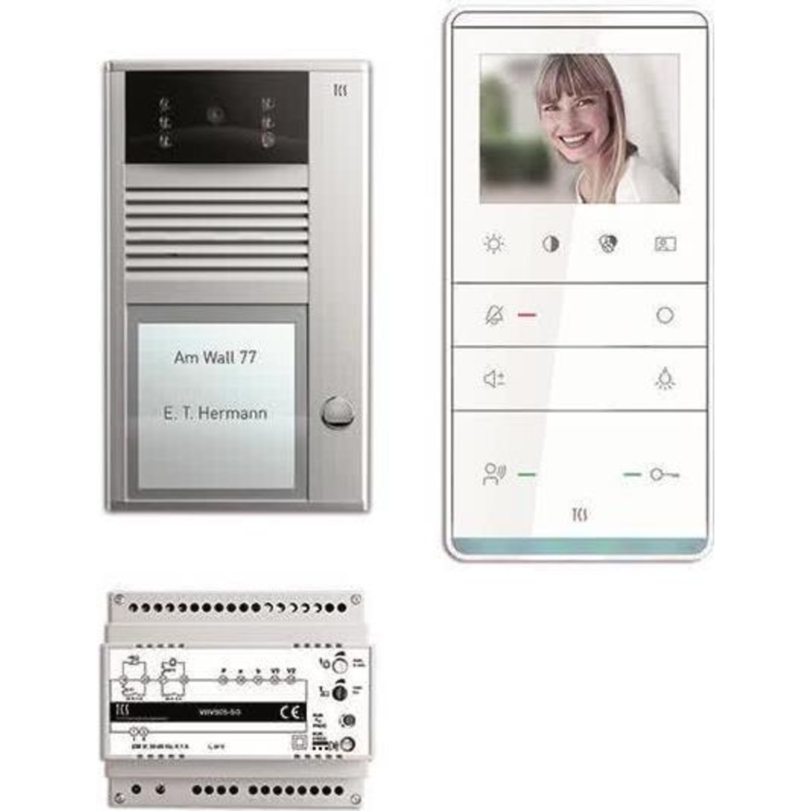 TechniSat Video Pack Color 1button VPAK AP PVC1311-0010 (PVC1311-0010)