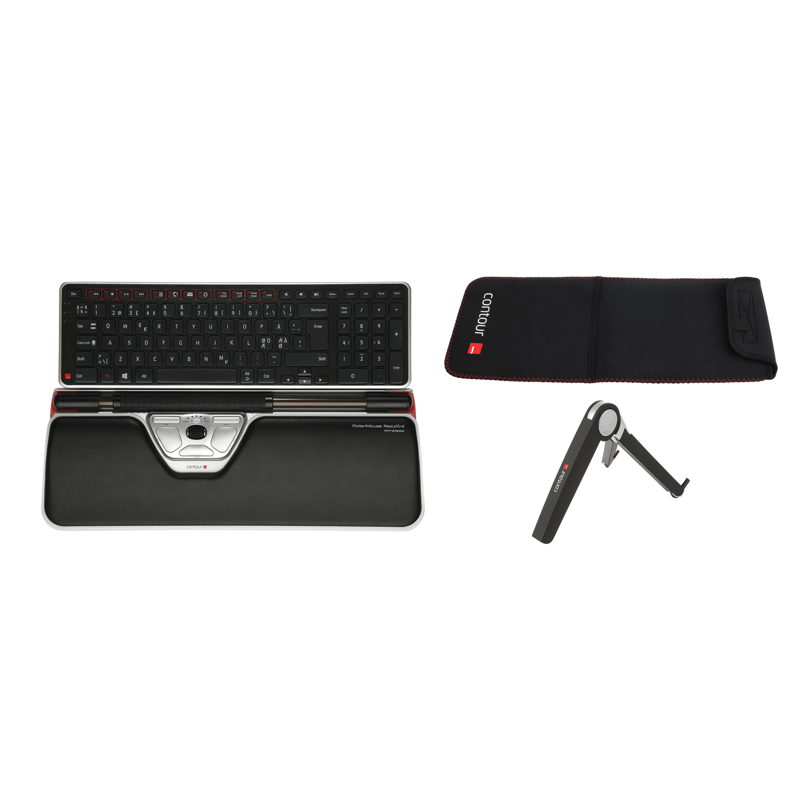Contour RollerMouse RED Plus Wireless Travel Kit