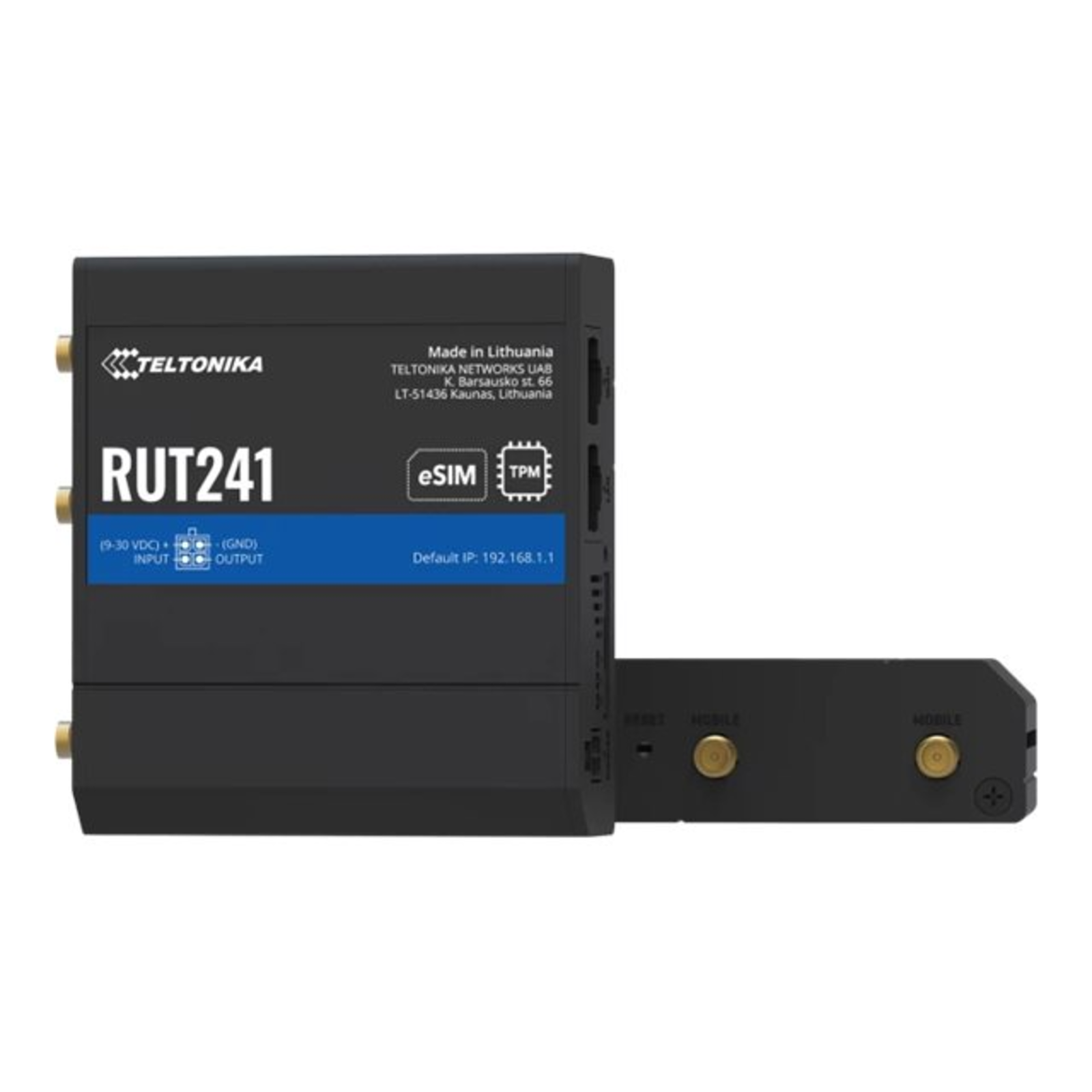 Teltonika Industrial Cellular router Equipped with LTE Cat 4 And ESIM SGP.22 Pull-based
