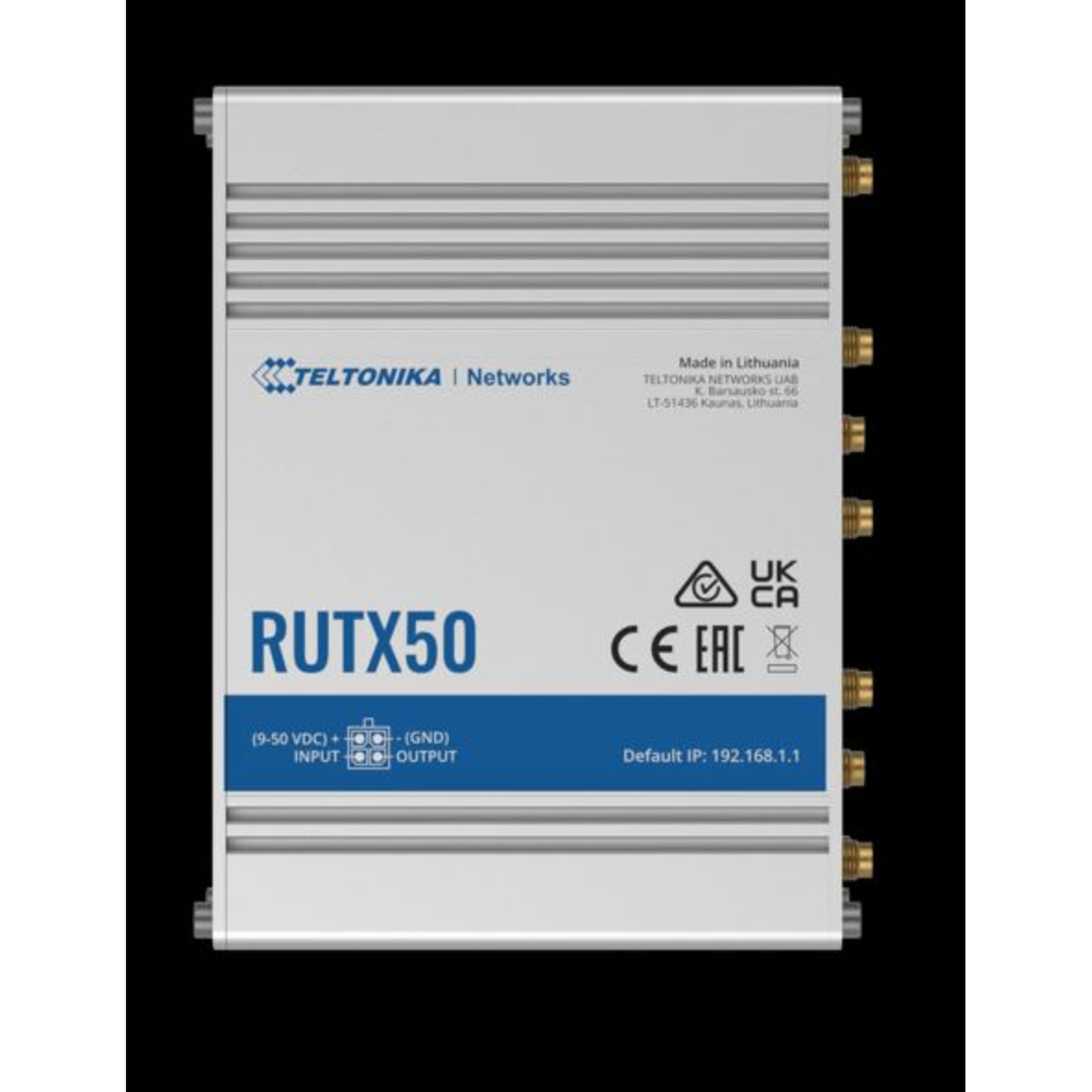 Teltonika RUTX50 Industrial 5G-router DUAL SIM (eSIM)