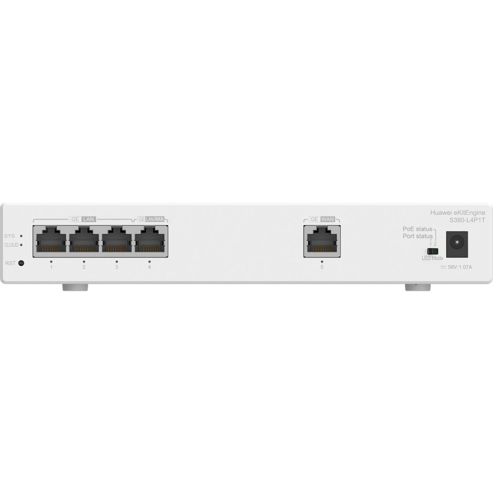 Huawei S380-L4P1T Multi-service router 1x WAN 4x POE LAN