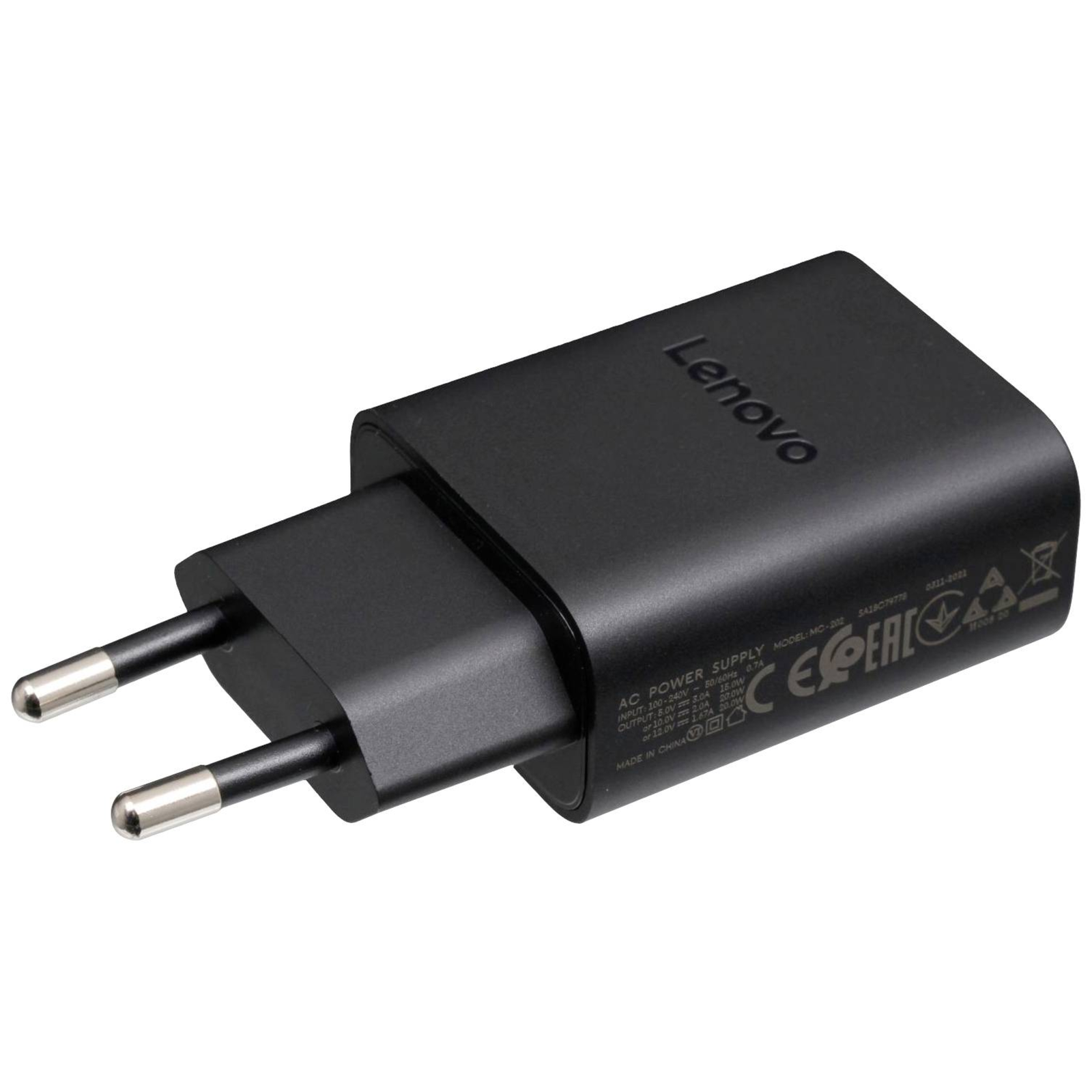 Lenovo Power Supply (USB-A) 20.0W SA18C79768 1.35A 12.0V 20.0 Watts