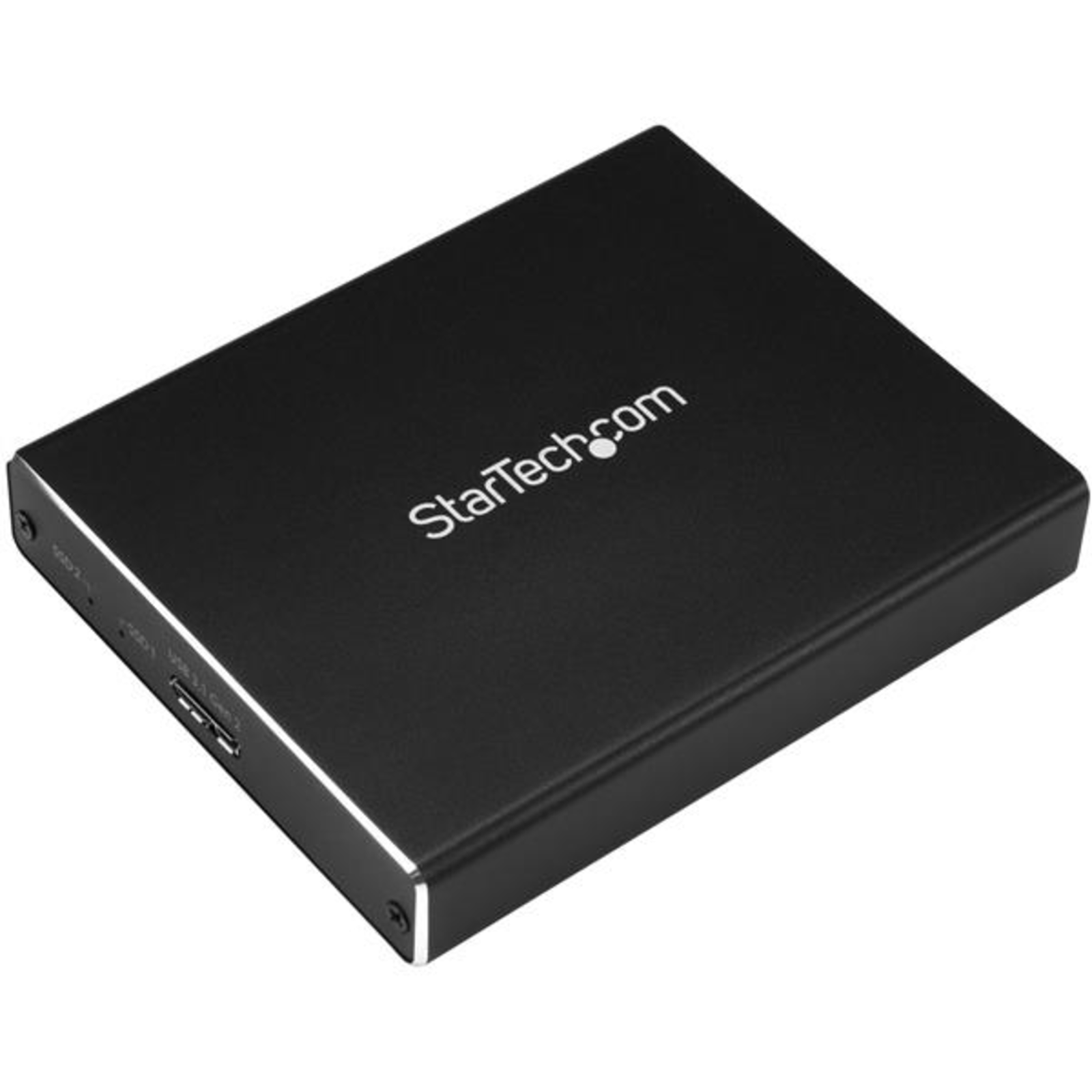 StarTech.com Dual Slot Hard Drive Enclosure for M.2 NGFF SATA SSDs USB 3.1 10Gbit-s RAID