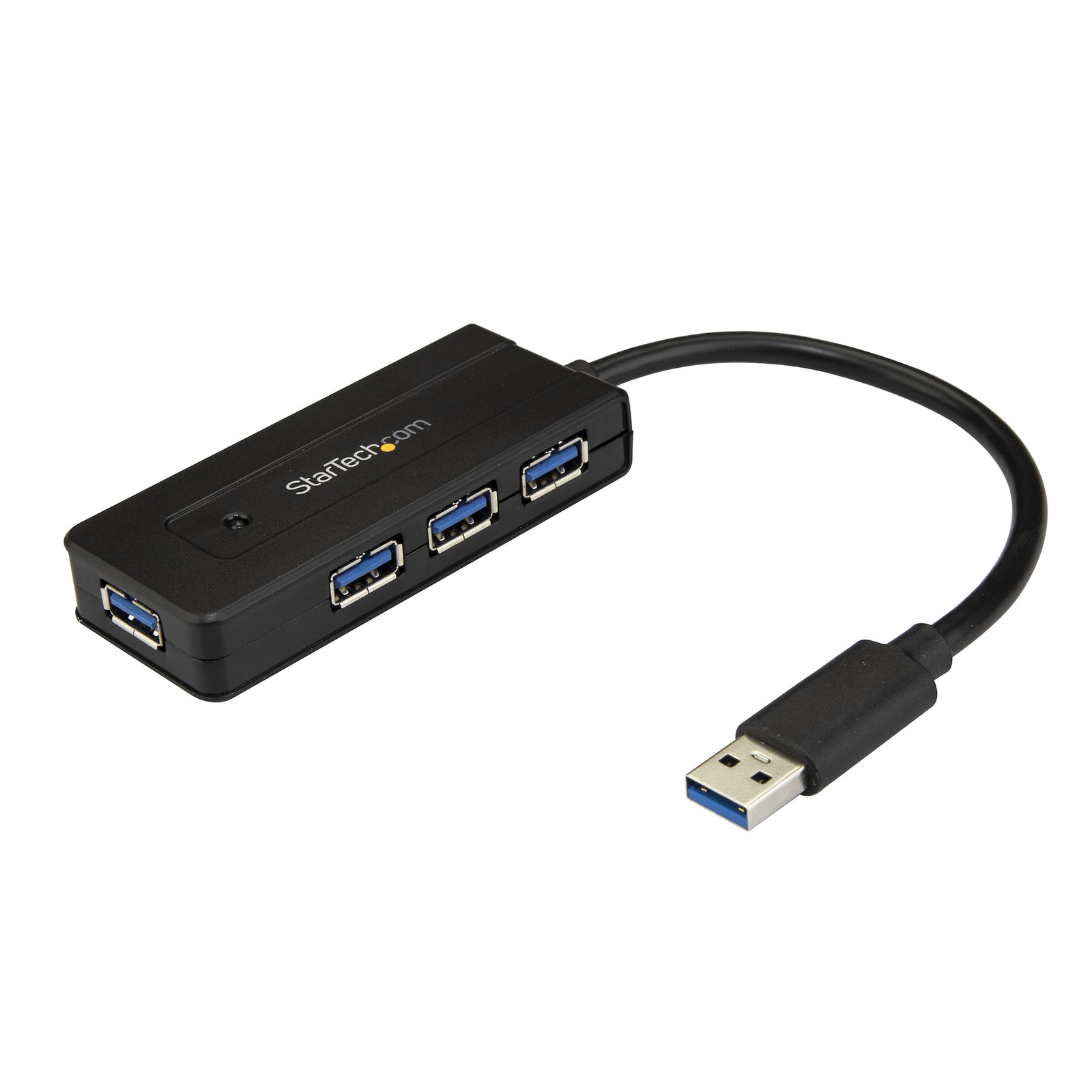 StarTech.com 4 Port USB 3.0 Hub with Power Supply 5Gbit-s USB 3.2 Gen 1 Mini Hub