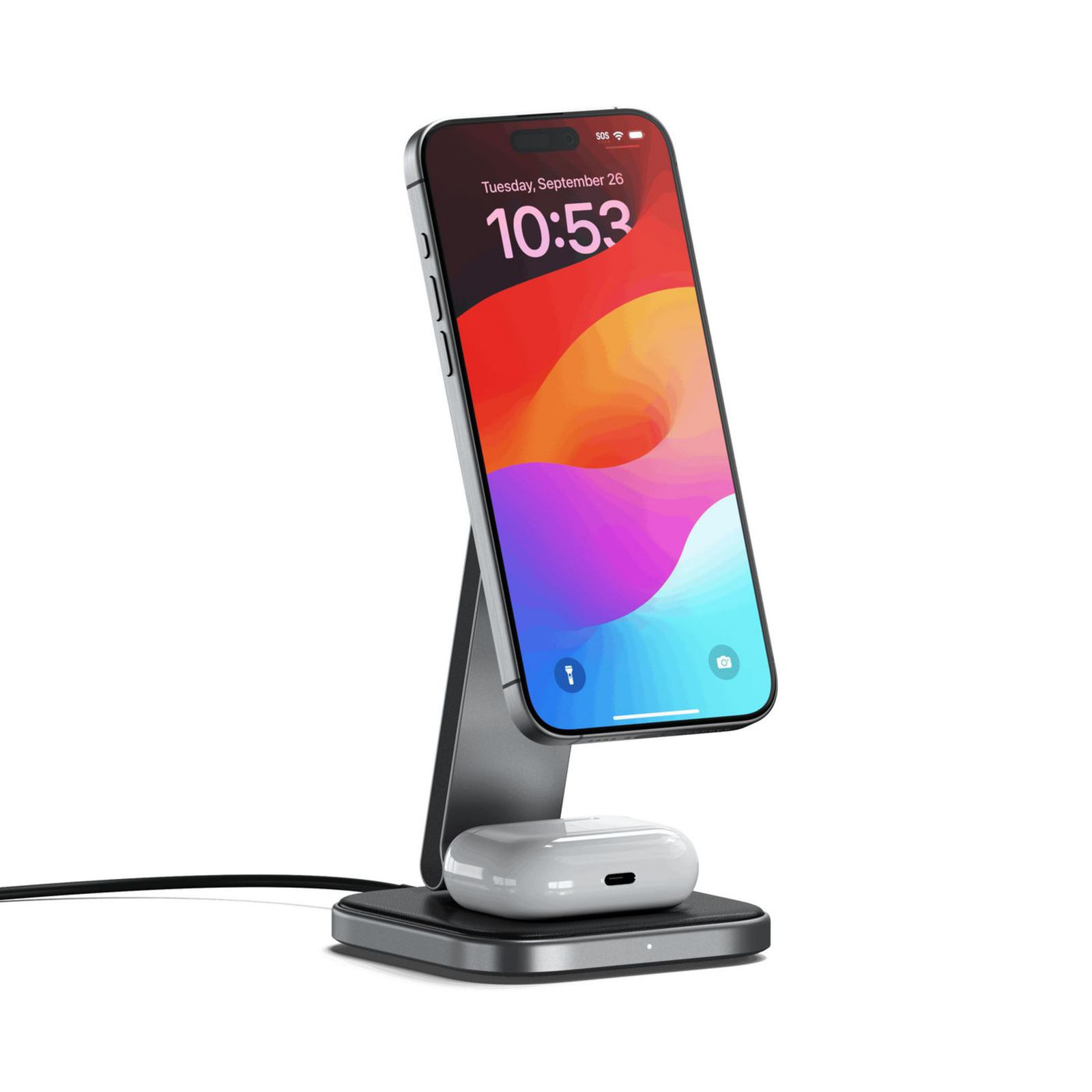 Satechi Wireless Charger 2-in-1 Foldable Qi2