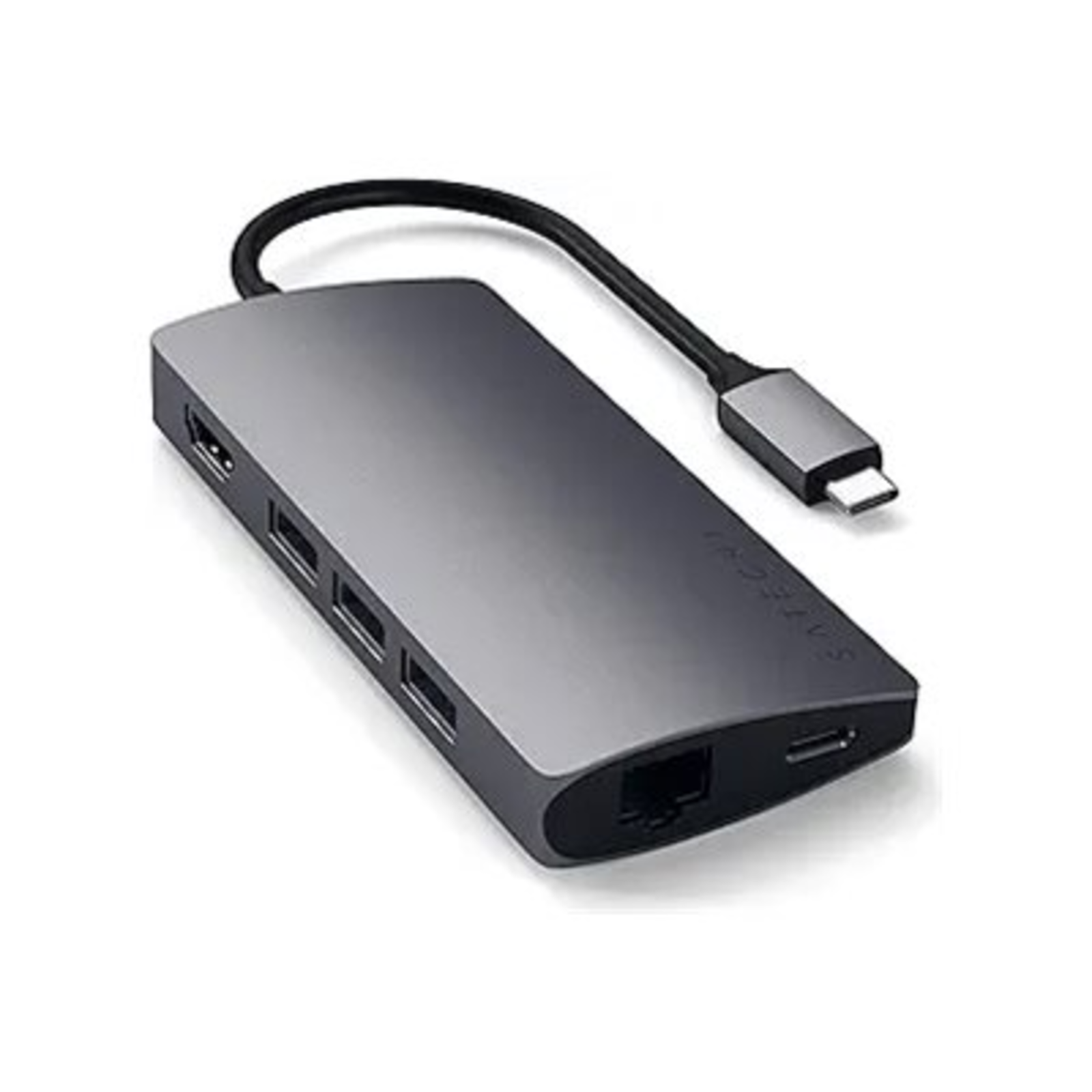 Satechi Aluminum Multi-Port Adapter V2 Dockingstation USB-C