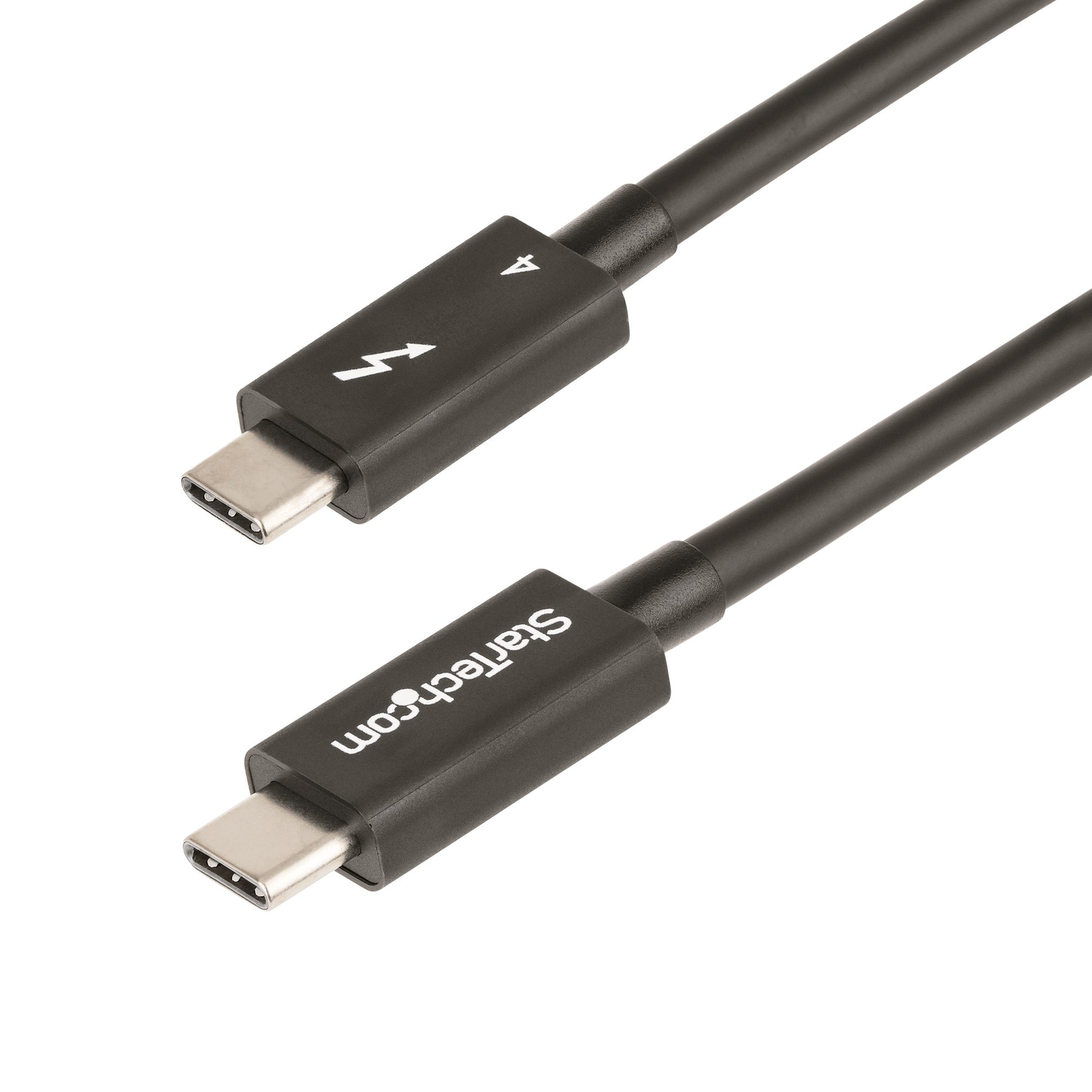 StarTech.com 1m Thunderbolt 4 Cable 100W Power Delivery Intel-certified Compatible with USB
