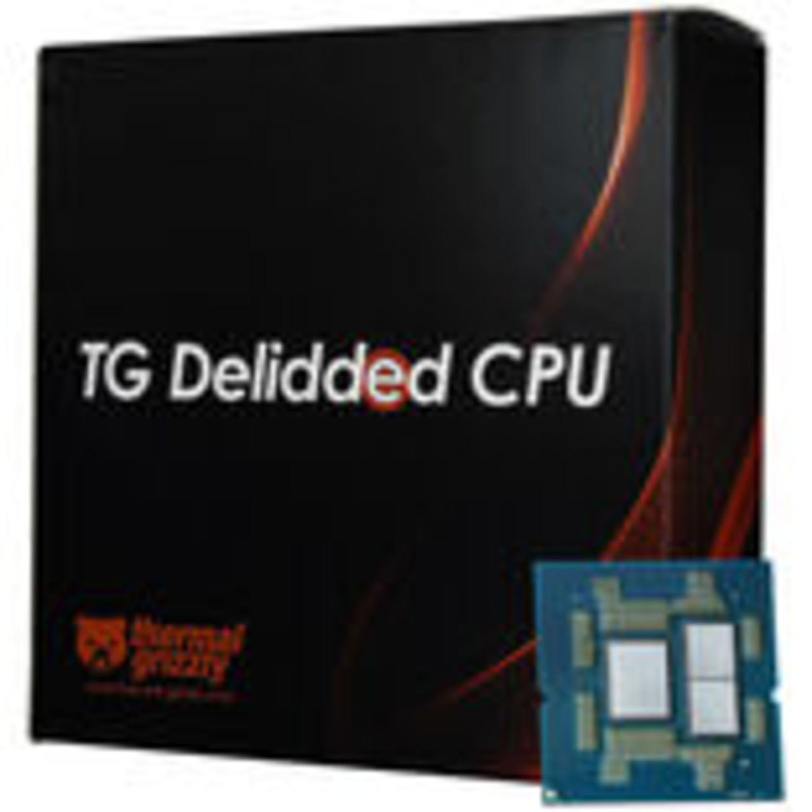 Thermal Grizzly Delidded AMD Ryzen 9 9950X3D Boxed Version Processor Delidded Direct Die Heat Sink