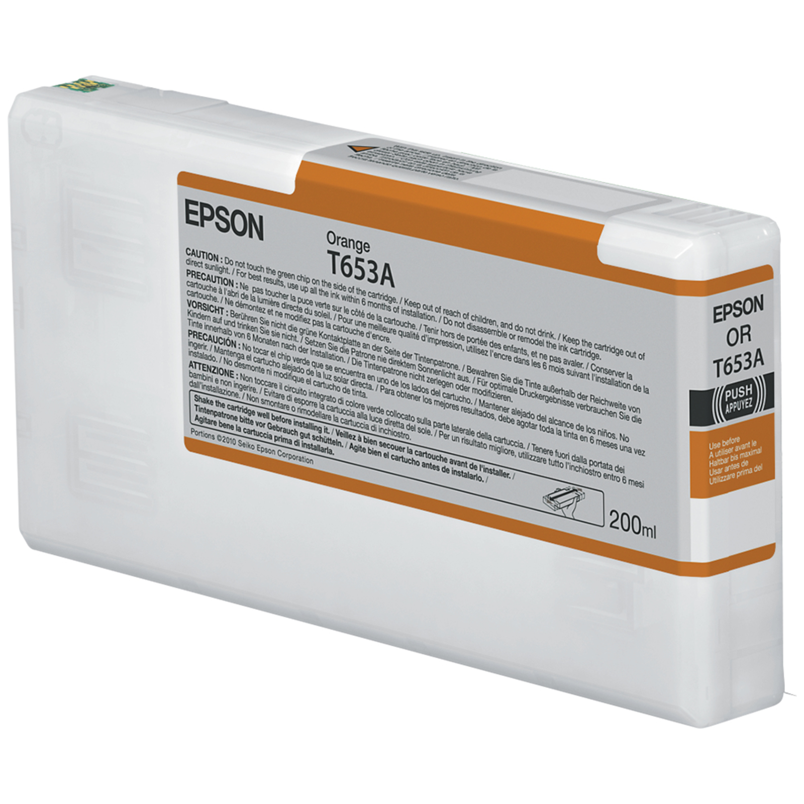 Epson T653A orange Ink Cartridge 200 Ml 200 Ml