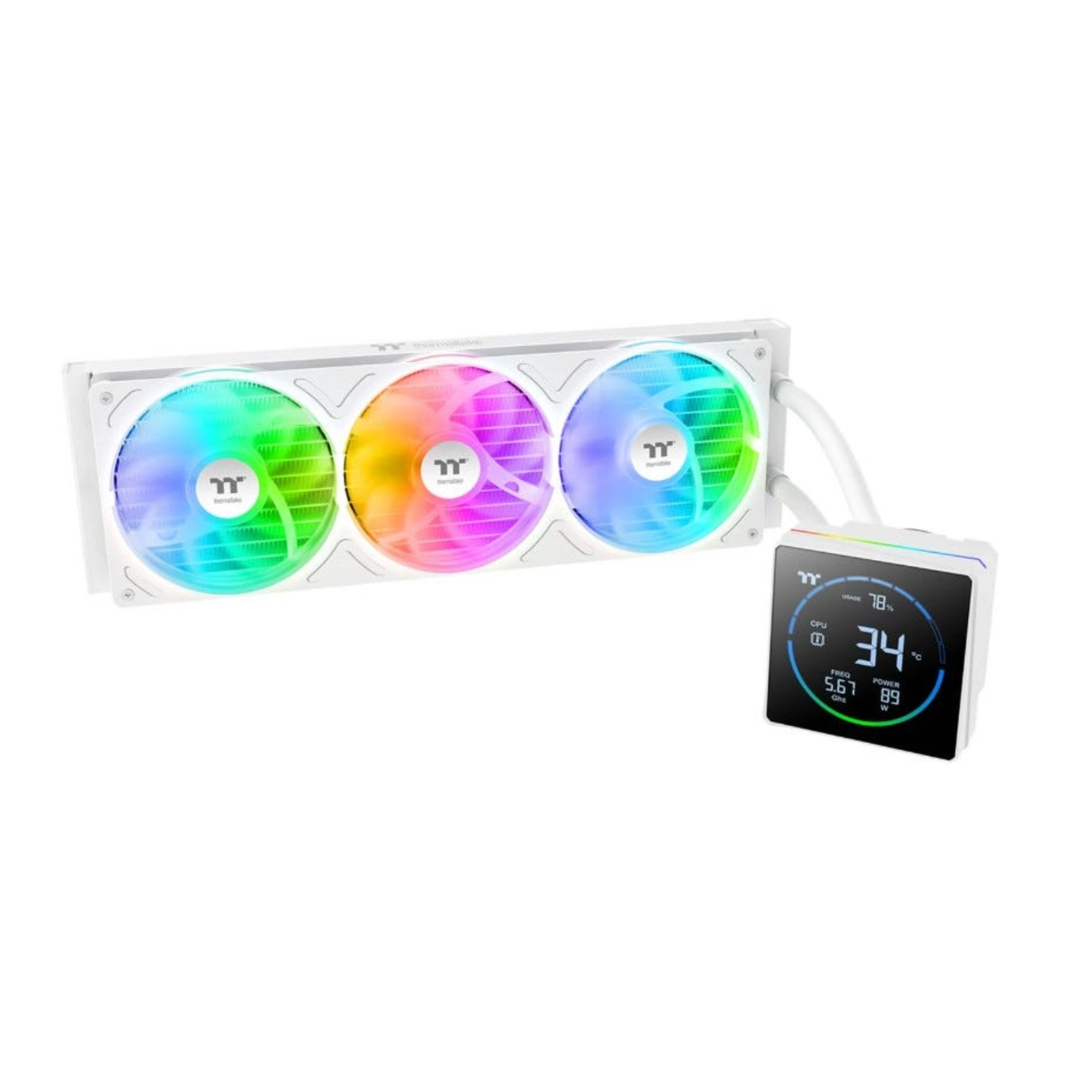 Thermaltake TH360-S V3 ARGB Sync Snow AiO Water Cooling