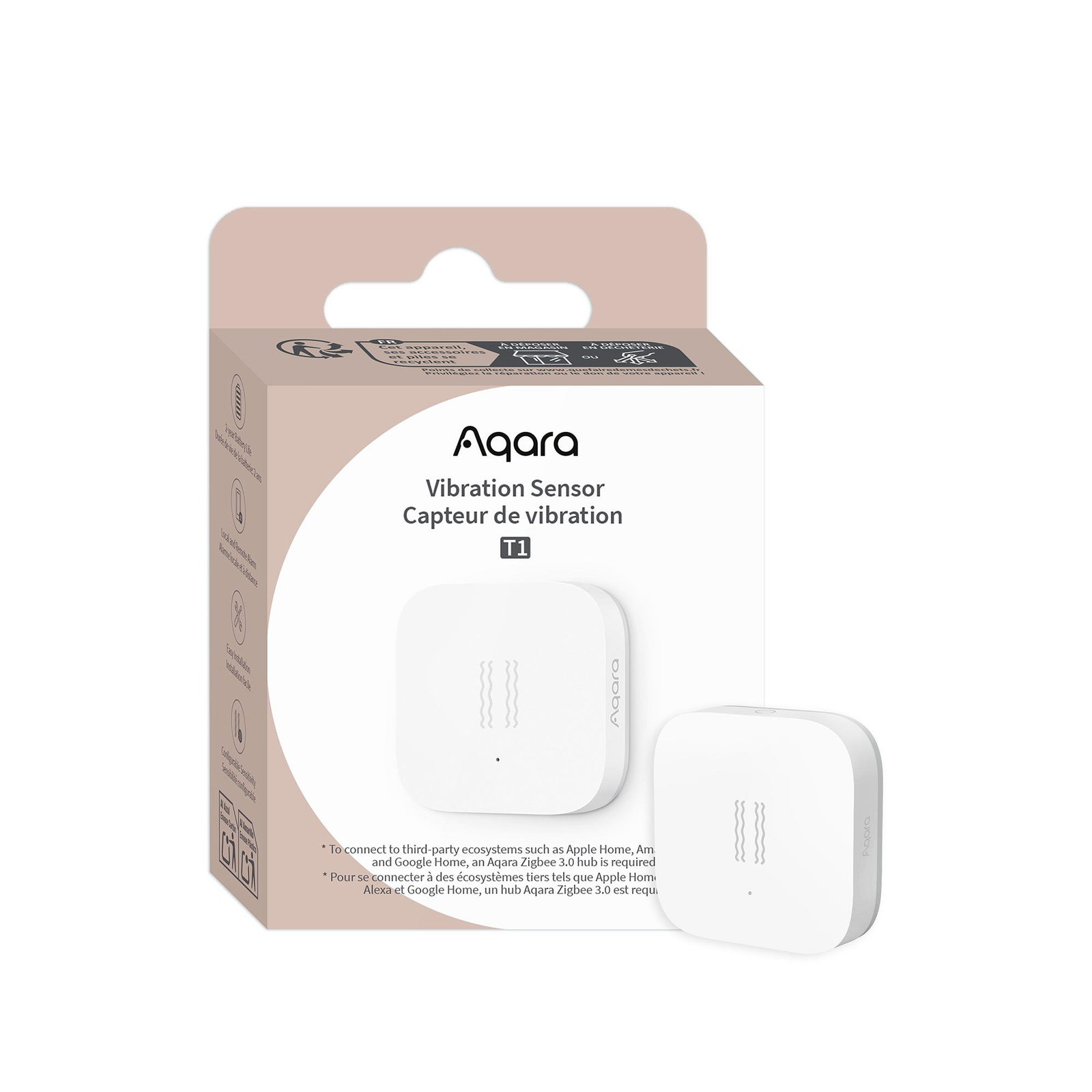 SMART HOME VIBRATION SENSOR/T1 VB-S01D AQARA