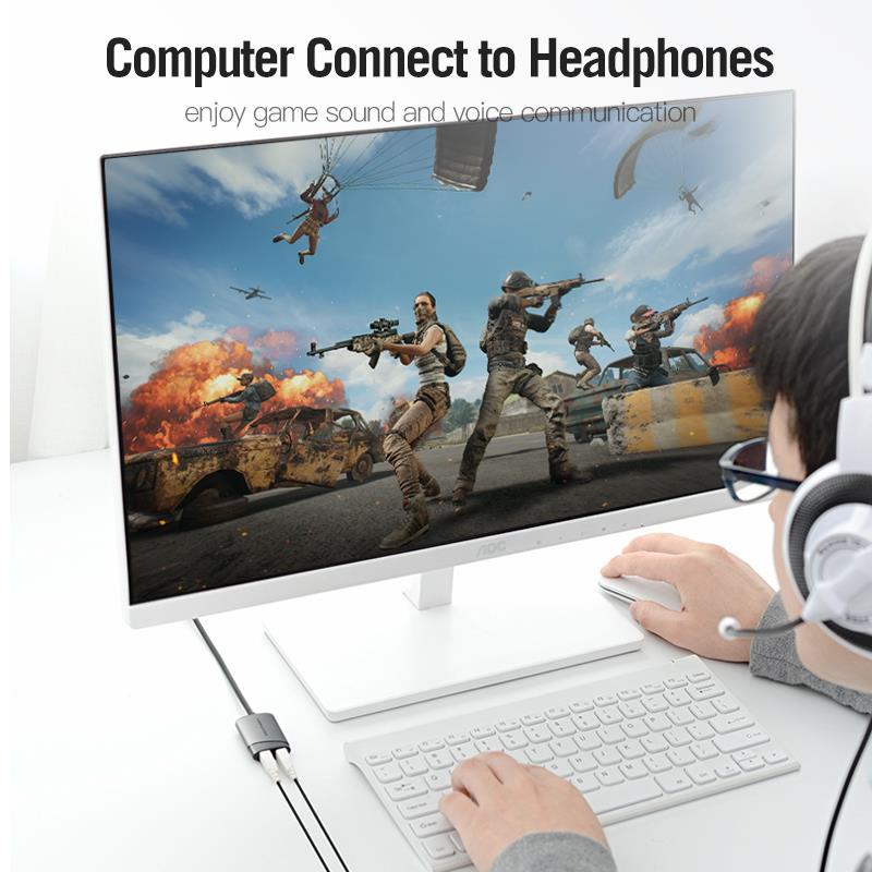 SOUND CARD USB 2-PORT/0.15M CDKHB VENTION