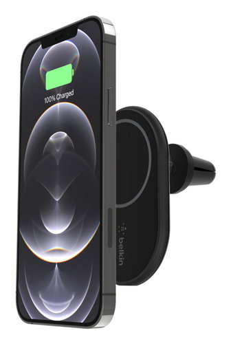 MAGNETIC CAR HOLDER F/IPHONE 12 - WIRELESS CAR MOUNT WITH CAR CHAR