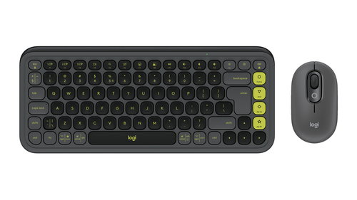 POP ICON COMBO MOUSE AND KB - GRAPHITE - US INTL - INTNL-973