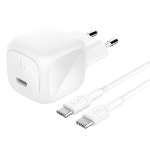 BOOSTCHARGE 45W USB-C CHARGER - WITH PD AND PPS INCLUDING 1M USB