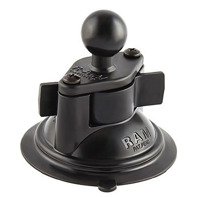RAM Mount RAM-B-224-1U Suction cup for windshield/dashboard Black