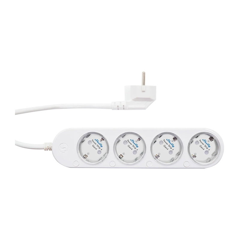 Smart 12A Shelly Power Strip 4 Gen4 Zigbee/Matter power strip
