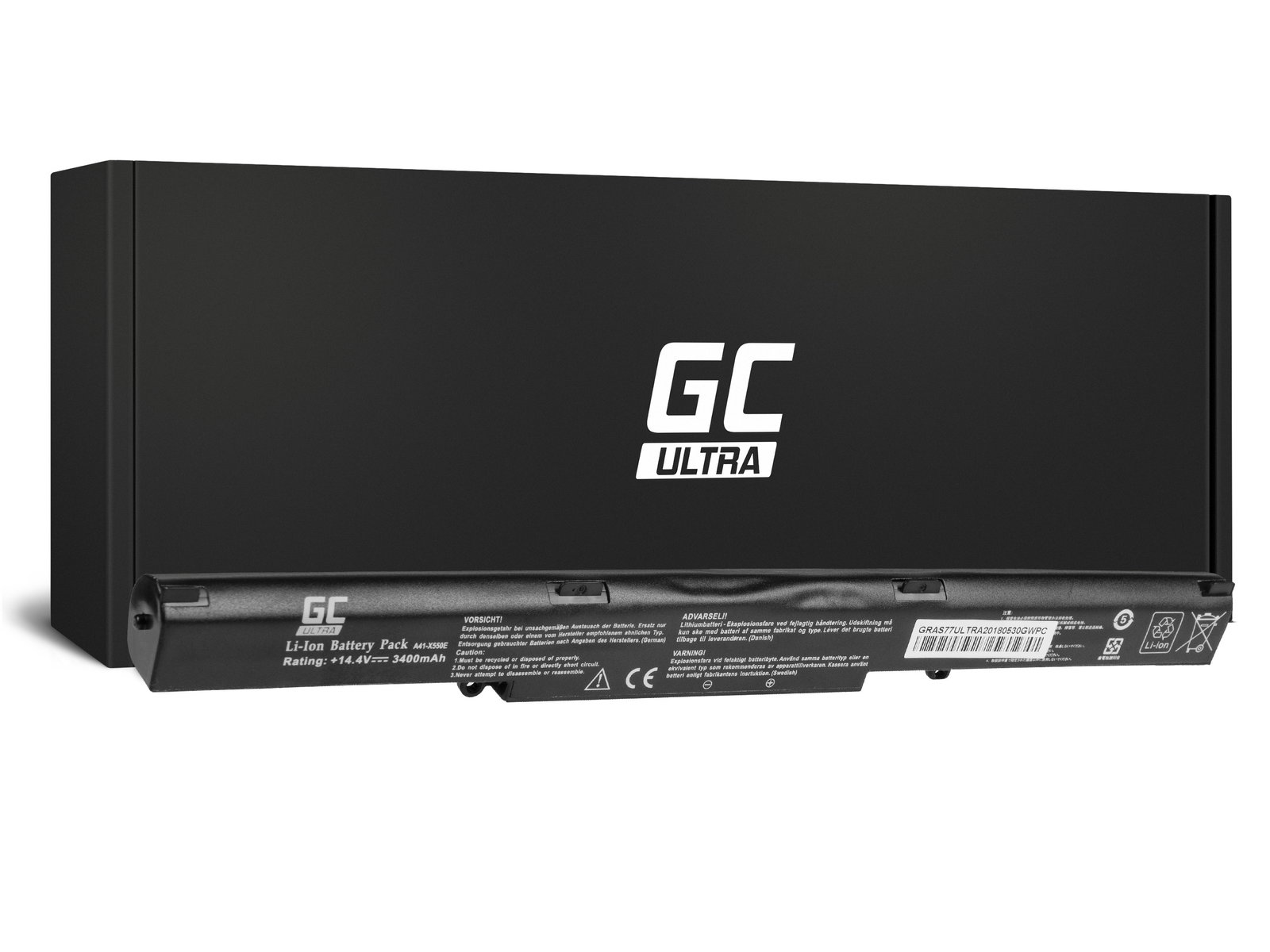 Greencell ULTRA Laptop Battery for Asus A41-X550E F550D F550DP F750L 14.4V 3400mAh