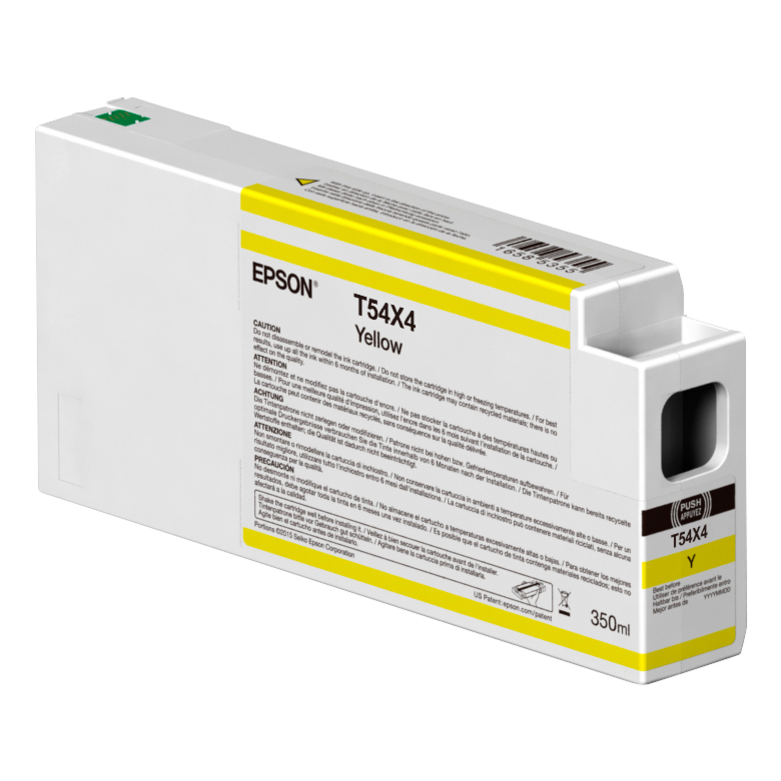 Epson T54X4 350 Ml Yellow Original Ink SureColor SC-P6000 SC-P7000 SC-P7000V SC-P8000 SC -P9000