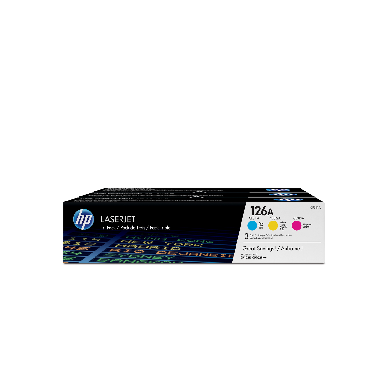 HPI 126A Yellow cyan magenta 1000 Pages Toner CF341A