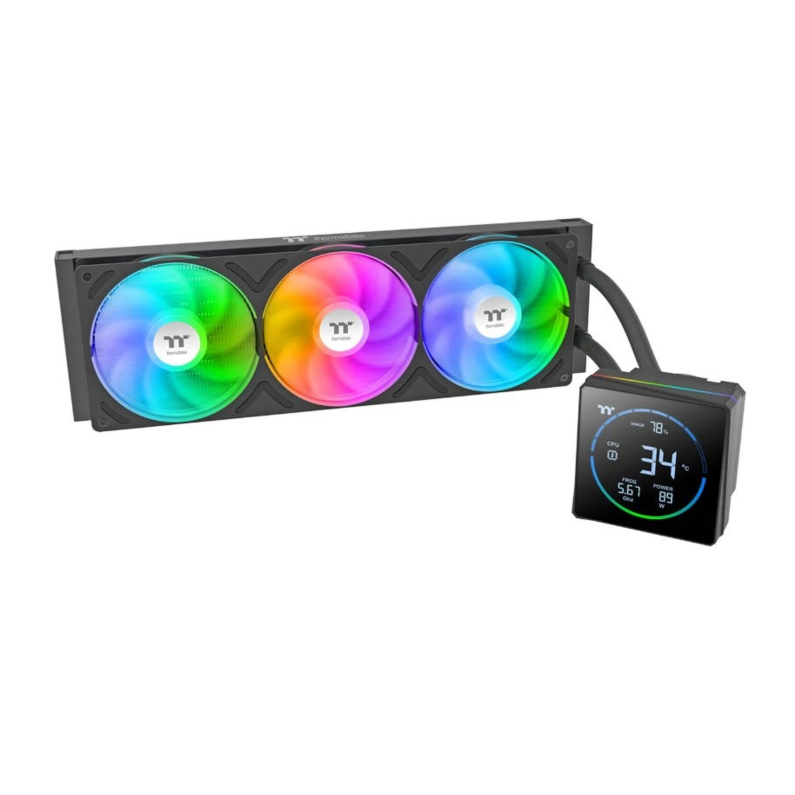 Thermaltake TH360-S V3 ARGB Sync Black AiO Water Cooling