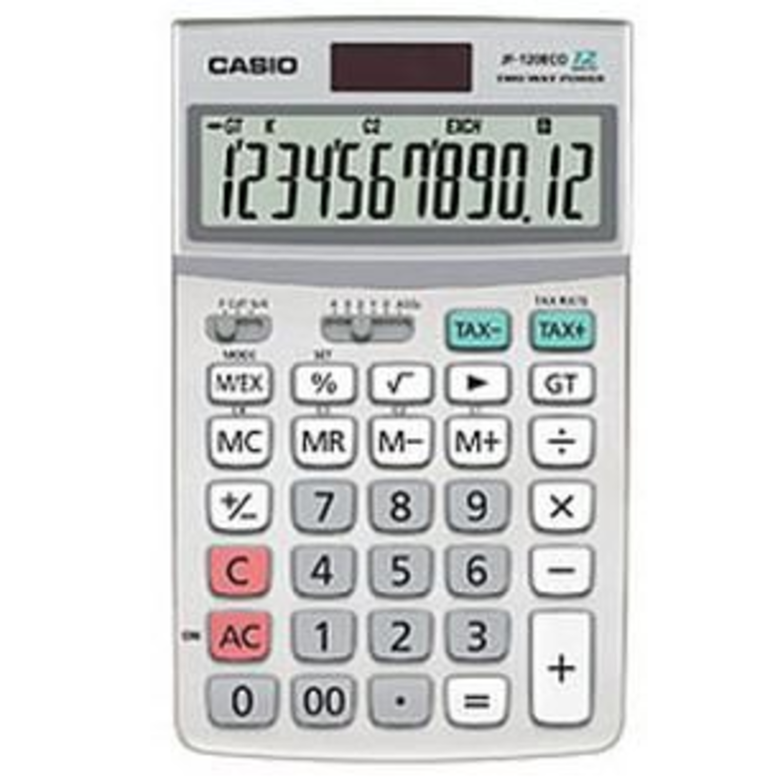 Casio JF-120 ECO Desktop Display Calculator 12 Digits