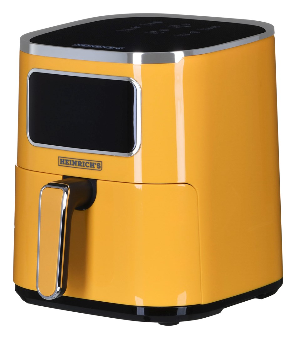 Heinrichs HFR 8216 Hot air fryer 5.0 l 1450 W Yellow