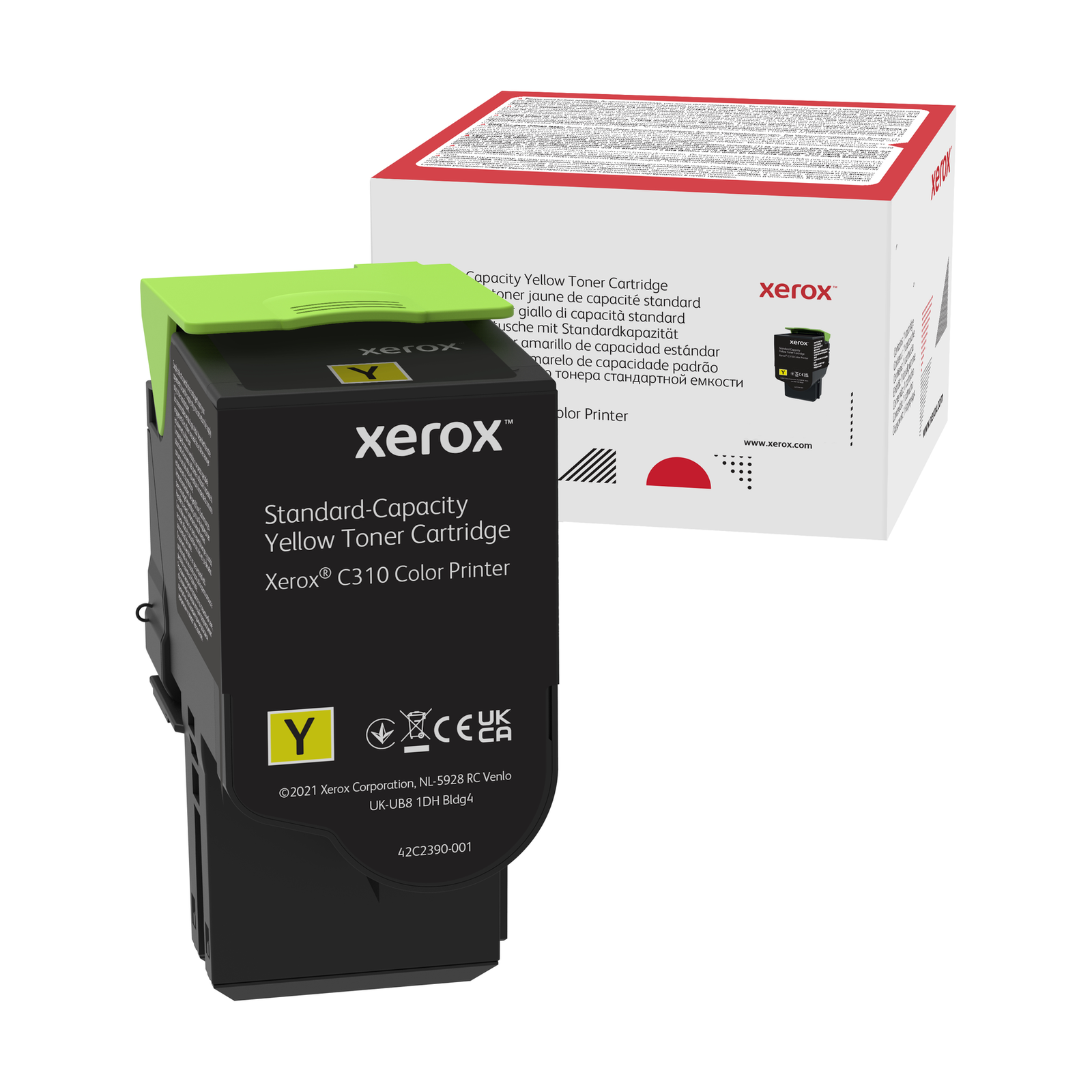 Xerox Yellow Original Toner Cartridge C310/DNI C310/DNIM C310V_DNI C315/DNI C315V_DNI C315V_DNIUK