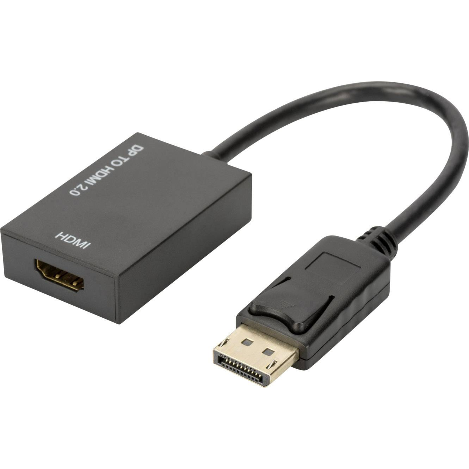 Digitus DisplayAdapter D HDMI St/Bu 0.2m Active
