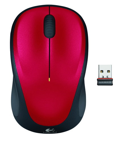 WIRELESS MOUSE M235 RED - WER OCCIDENT PACKAGING