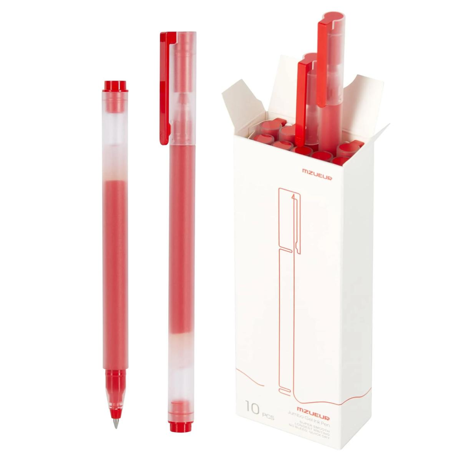 Xiaomi Mi High-Capacity Gel Pen Pack X10 (Red)