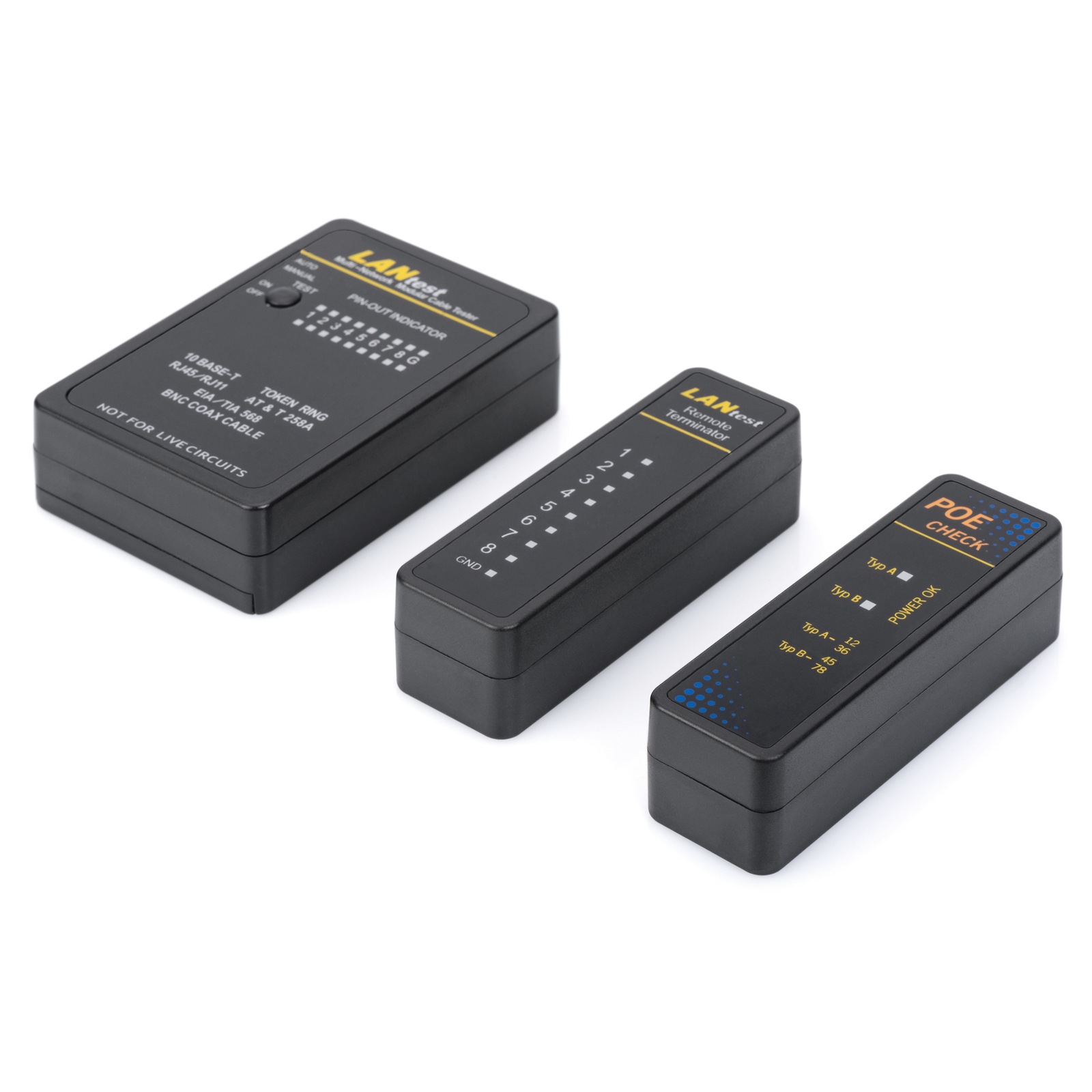 Digitus Network And Communication Cable Tester RJ45 And BNC