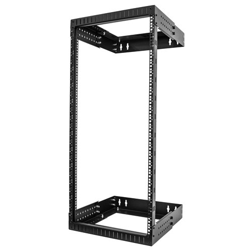 24U OPEN FRAME EQUIPMENT RACK - EQUIPMENTRACK 24U ADJUSTABLE DEP