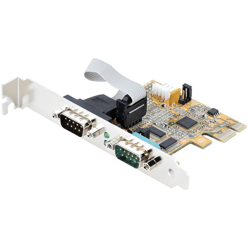 PCIE DUAL SERIAL PORT CARD - .