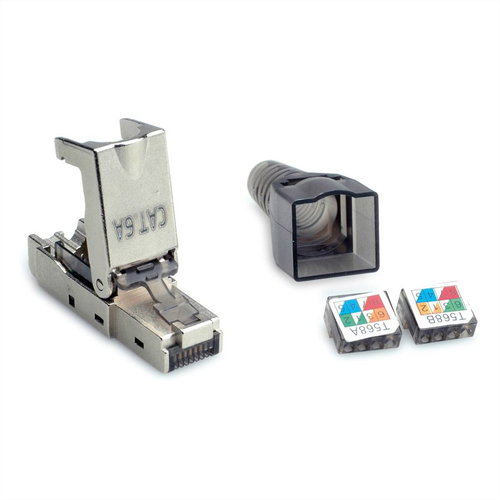 FELDKONFEKTIONIERBARER RJ45 - ST KAT6A STP