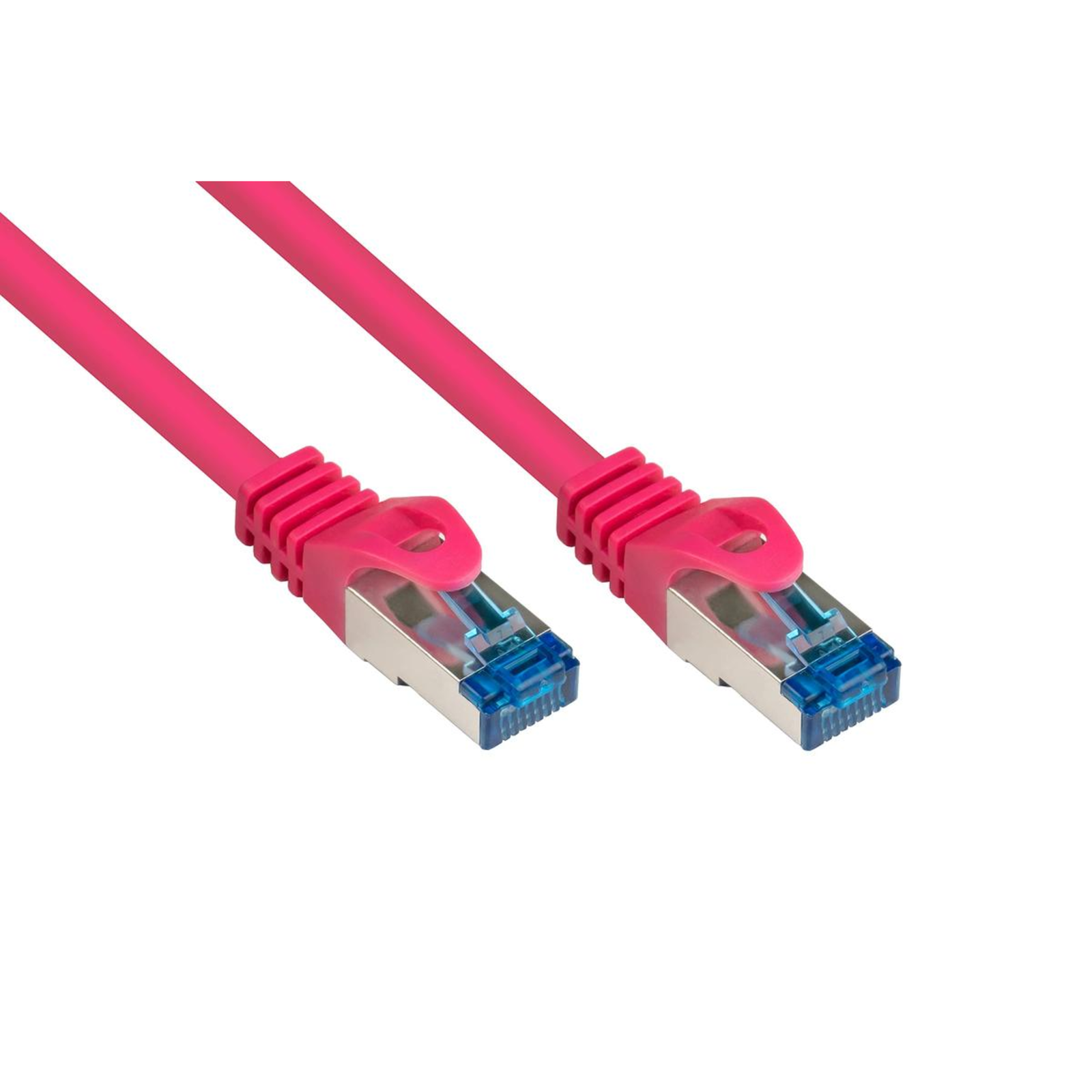 Good Connections RNS Patch Cablesnap-in Predection Cat. 6A S/FTP PIMF Halogen-free 500MHz magenta