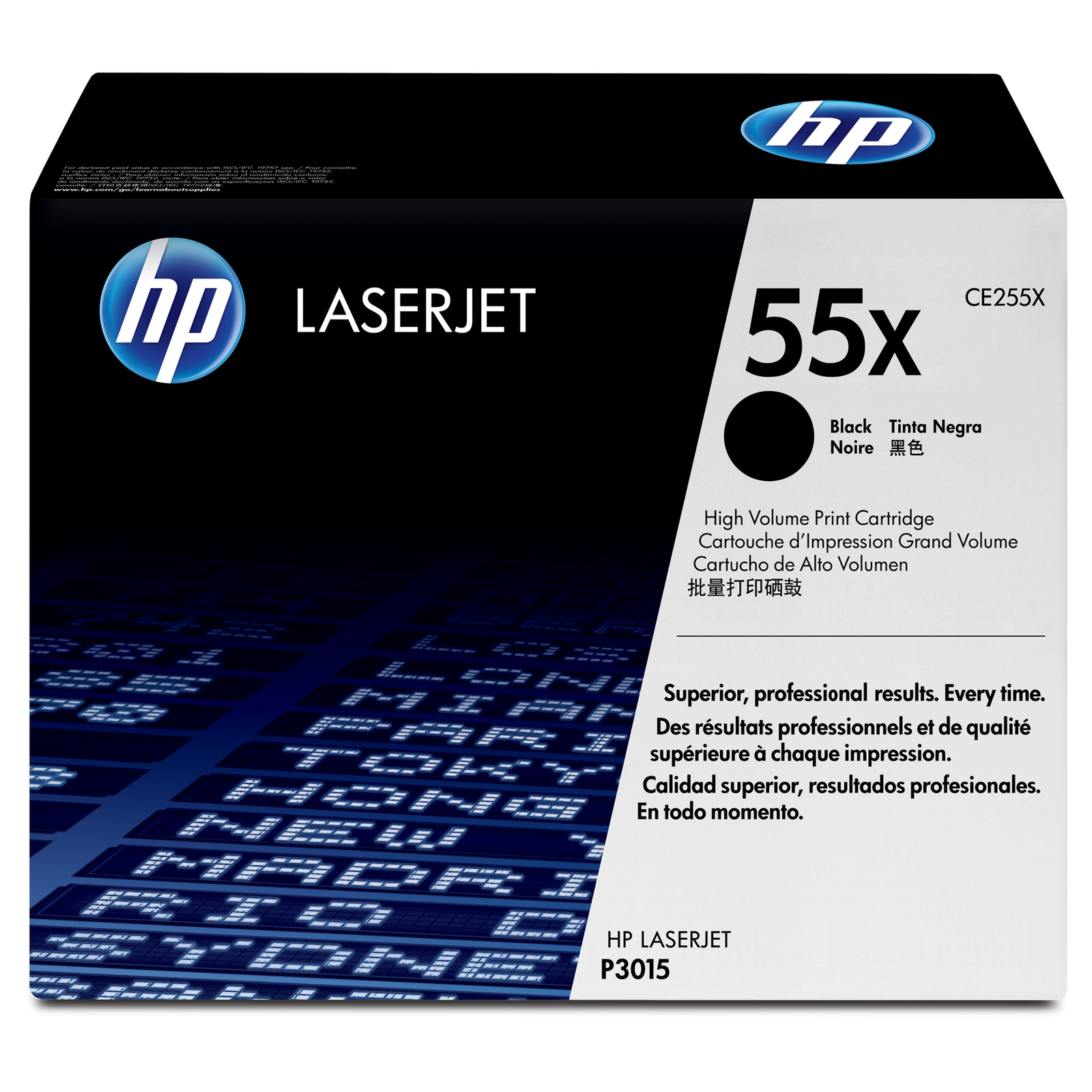 HPI 55X High Yield Black Original LaserJet Toner Cartridge