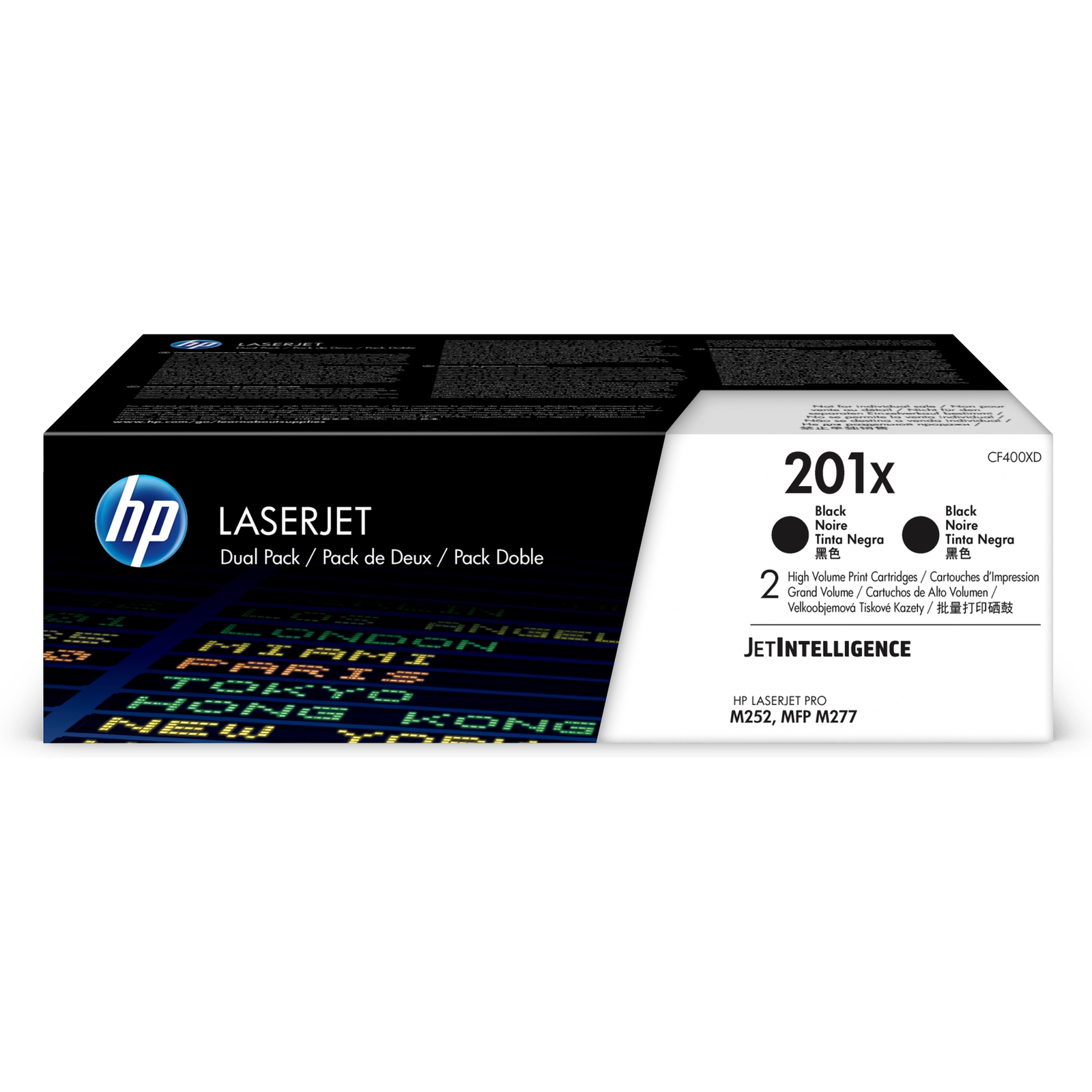 HPI 201X Black 2800 Pages Toner CF400XD