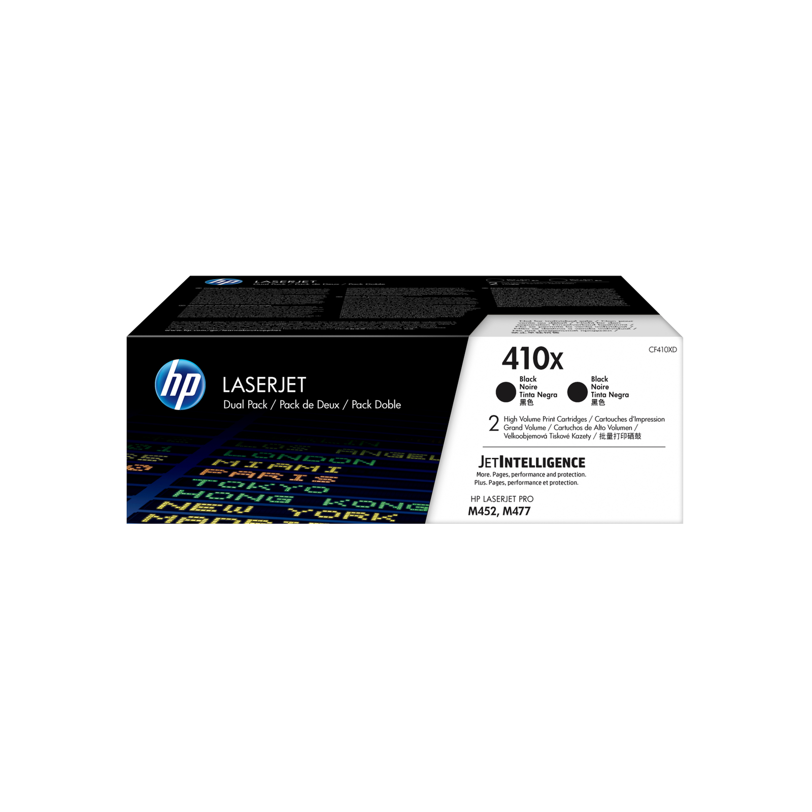 HPI 410X Sort 6500 Sider Toner CF410XD