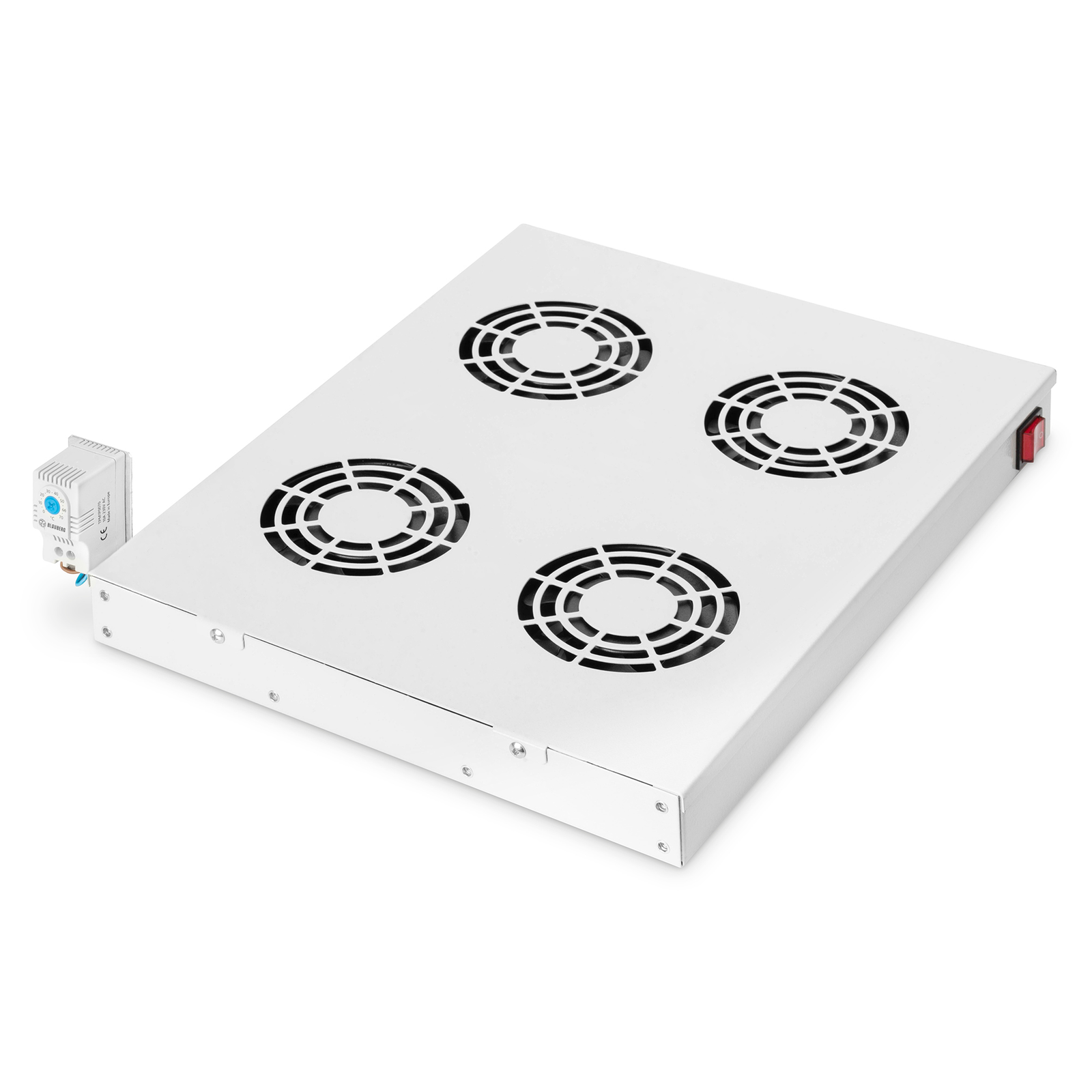 Digitus Slide-in Ventilation Unit 4 Fans Grey